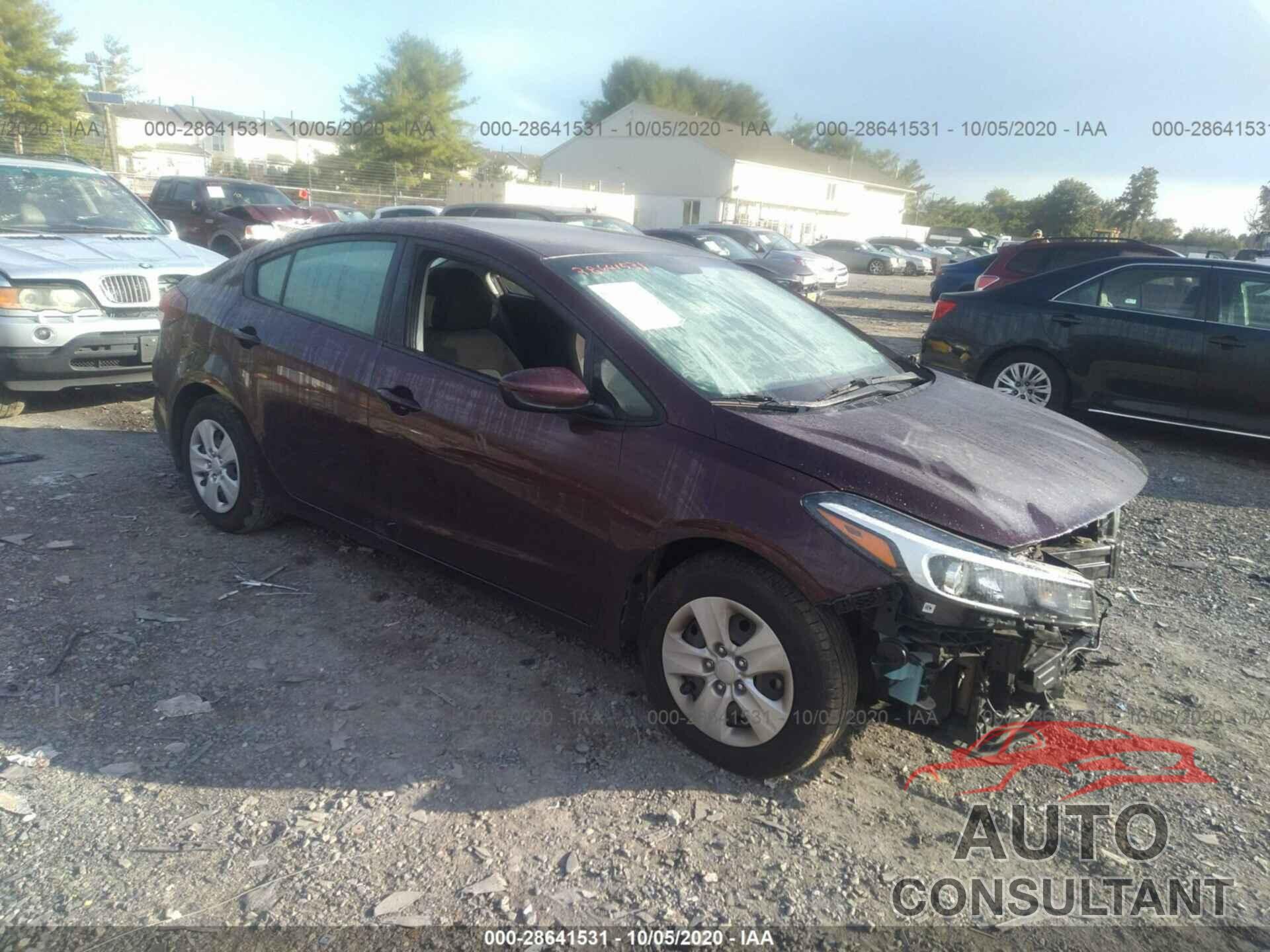 KIA FORTE 2017 - 3KPFK4A74HE131636