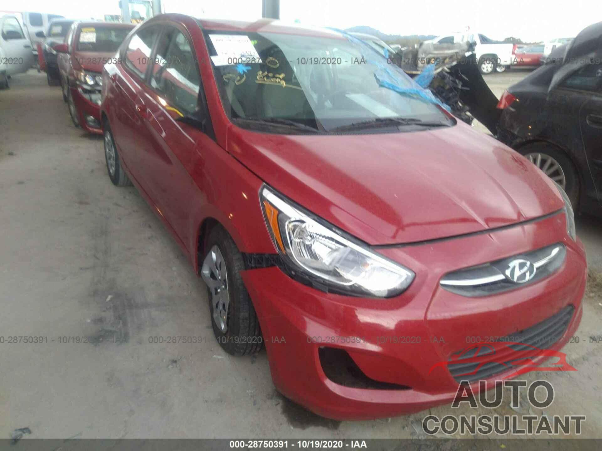 HYUNDAI ACCENT 2017 - KMHCT4AE9HU188023