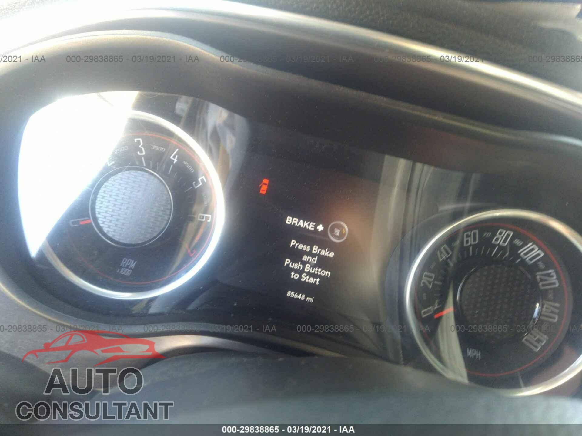 DODGE CHALLENGER 2016 - 2C3CDZAG1GH239827