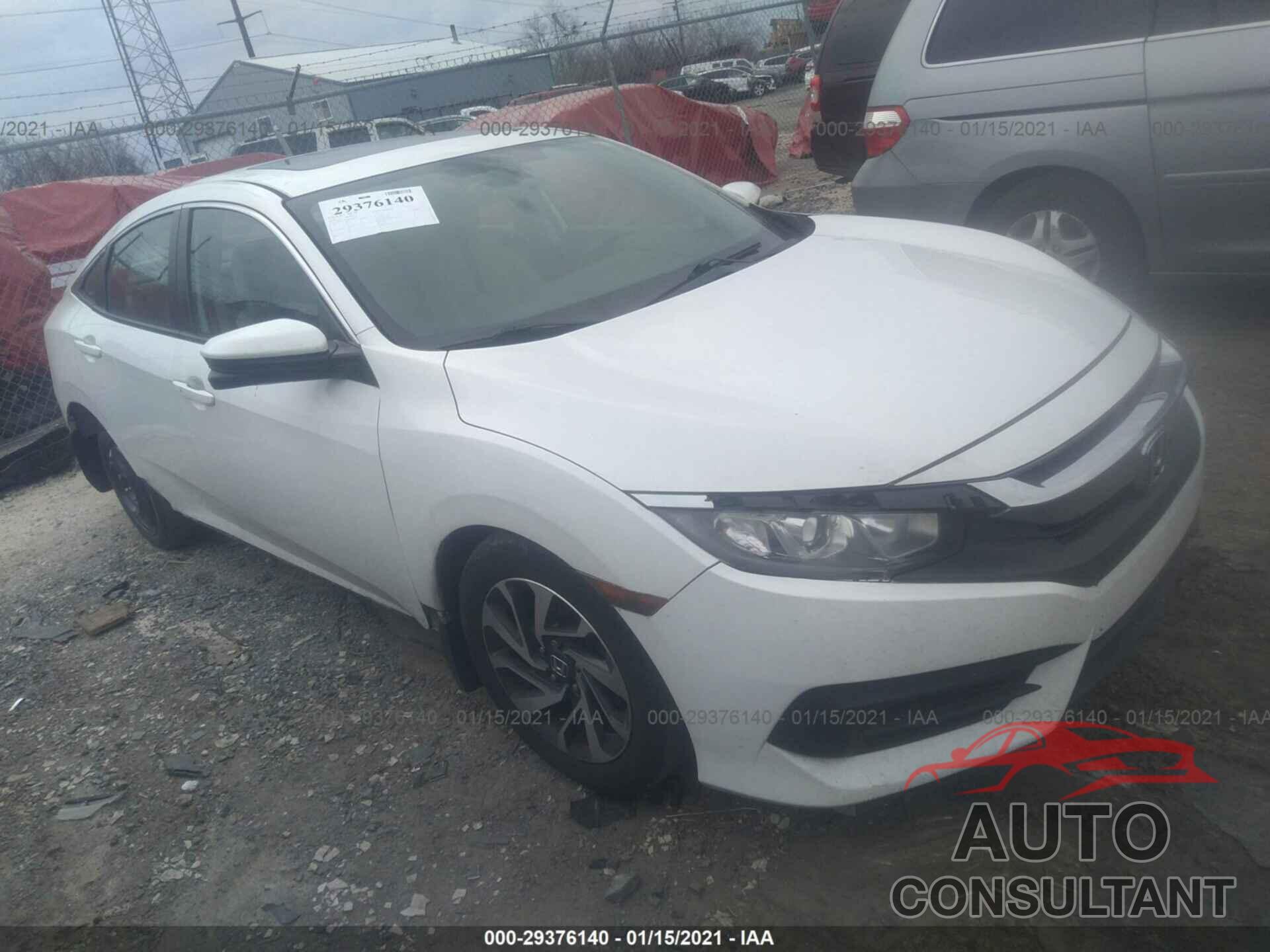 HONDA CIVIC SEDAN 2016 - 19XFC2F73GE208490