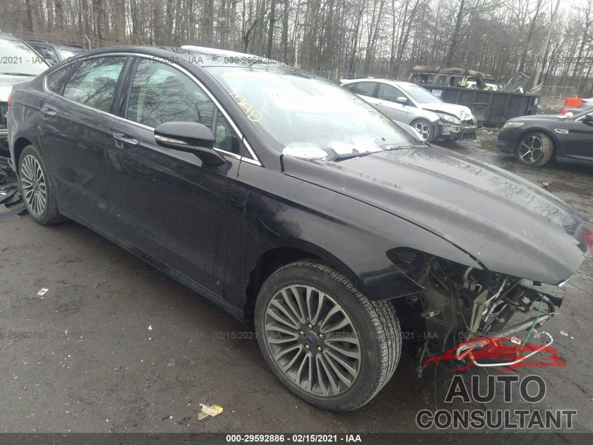 FORD FUSION 2017 - 3FA6P0T92HR138222