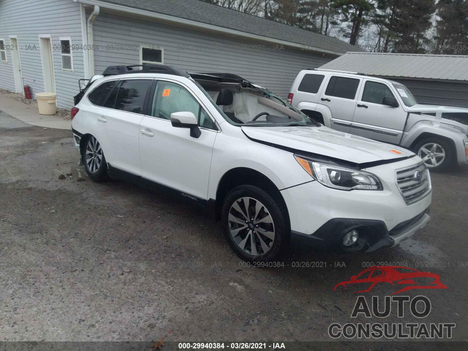 SUBARU OUTBACK 2017 - 4S4BSENC3H3257386