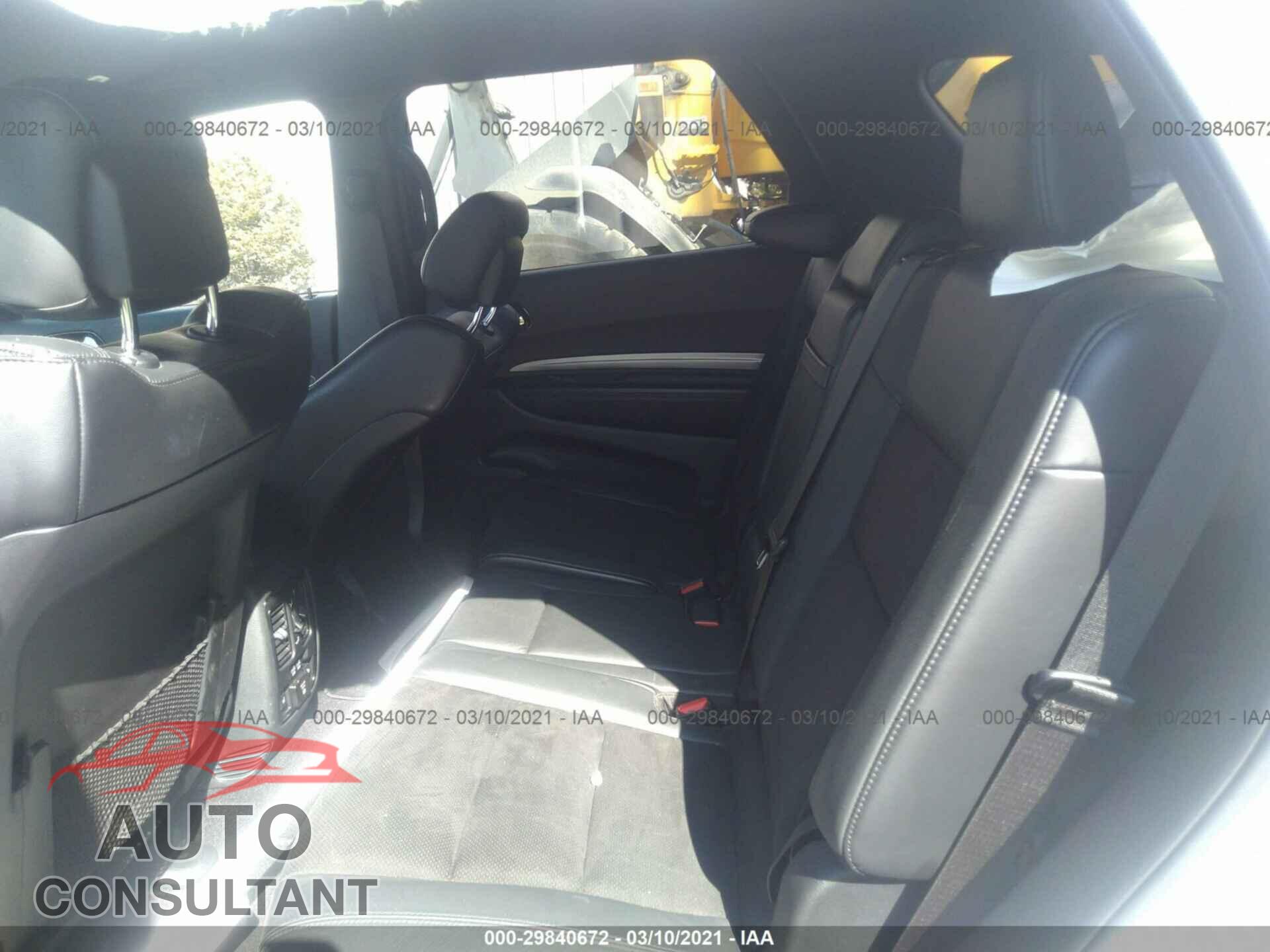 DODGE DURANGO 2020 - 1C4RDHDGXLC296505