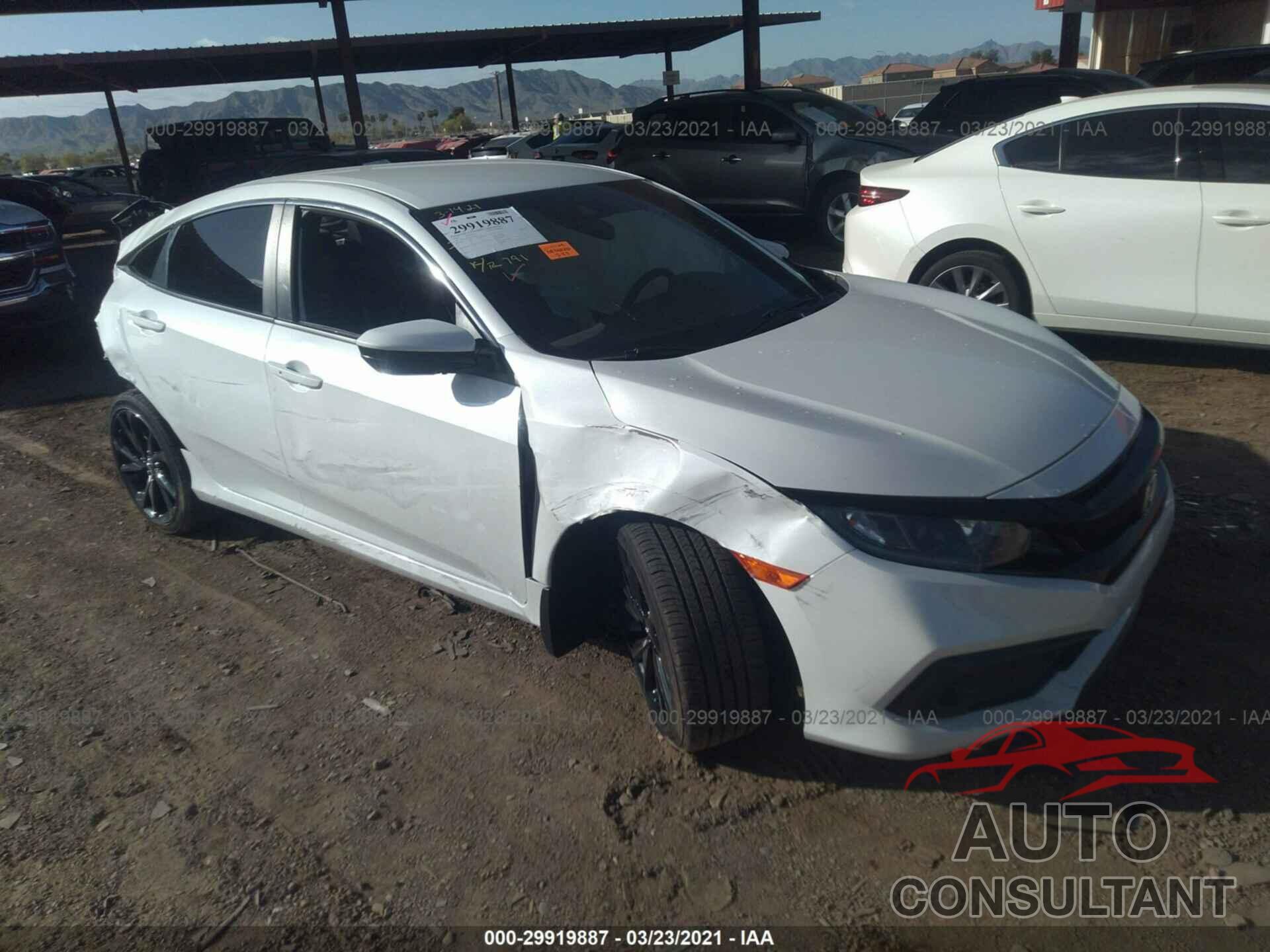 HONDA CIVIC SEDAN 2020 - 19XFC2F85LE009976