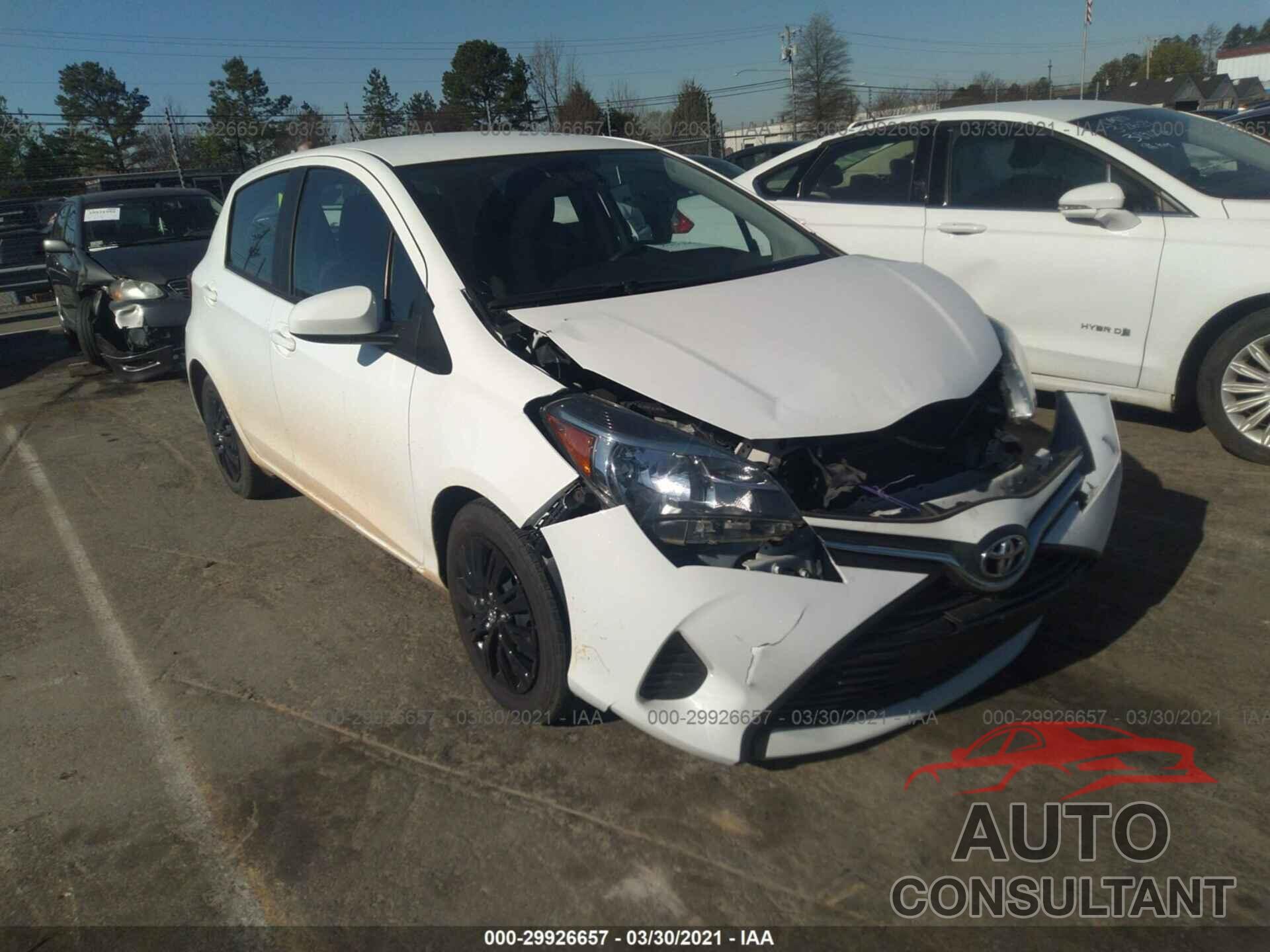 TOYOTA YARIS 2017 - VNKKTUD36HA073544