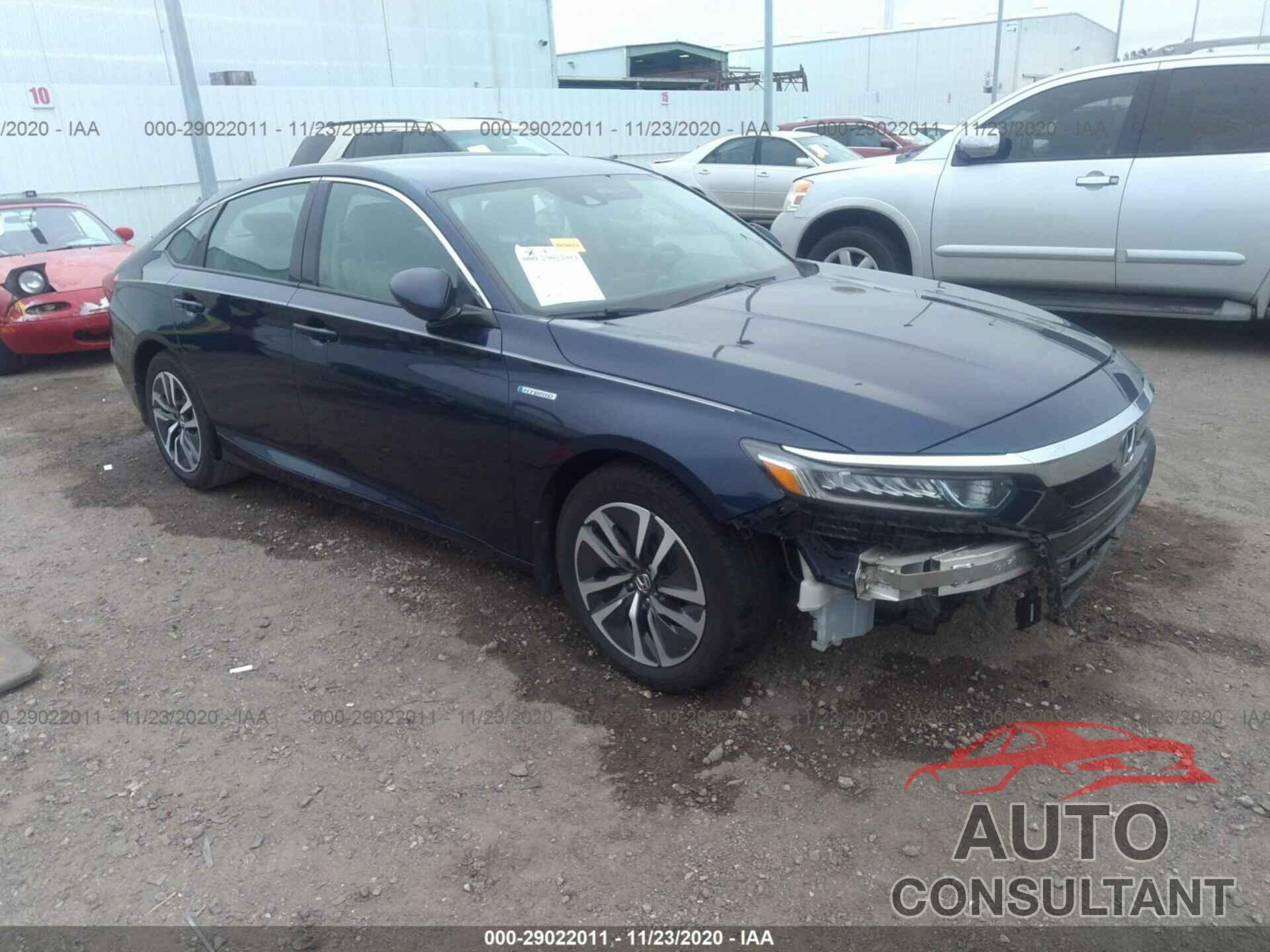 HONDA ACCORD HYBRID 2018 - 1HGCV3F11JA013725