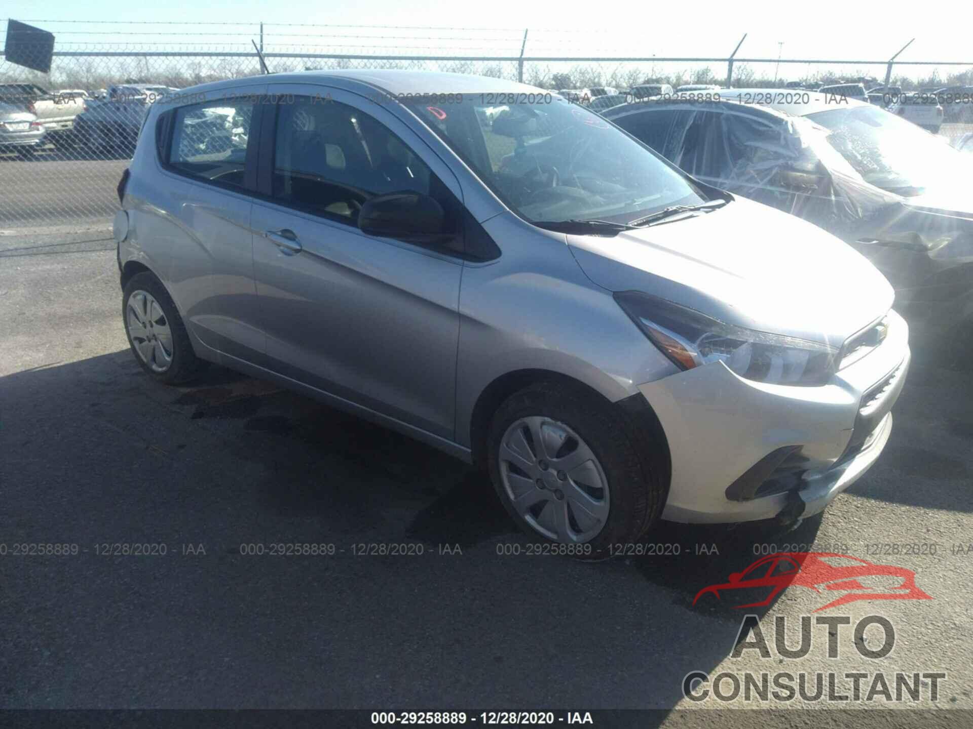 CHEVROLET SPARK 2017 - KL8CB6SA3HC707807