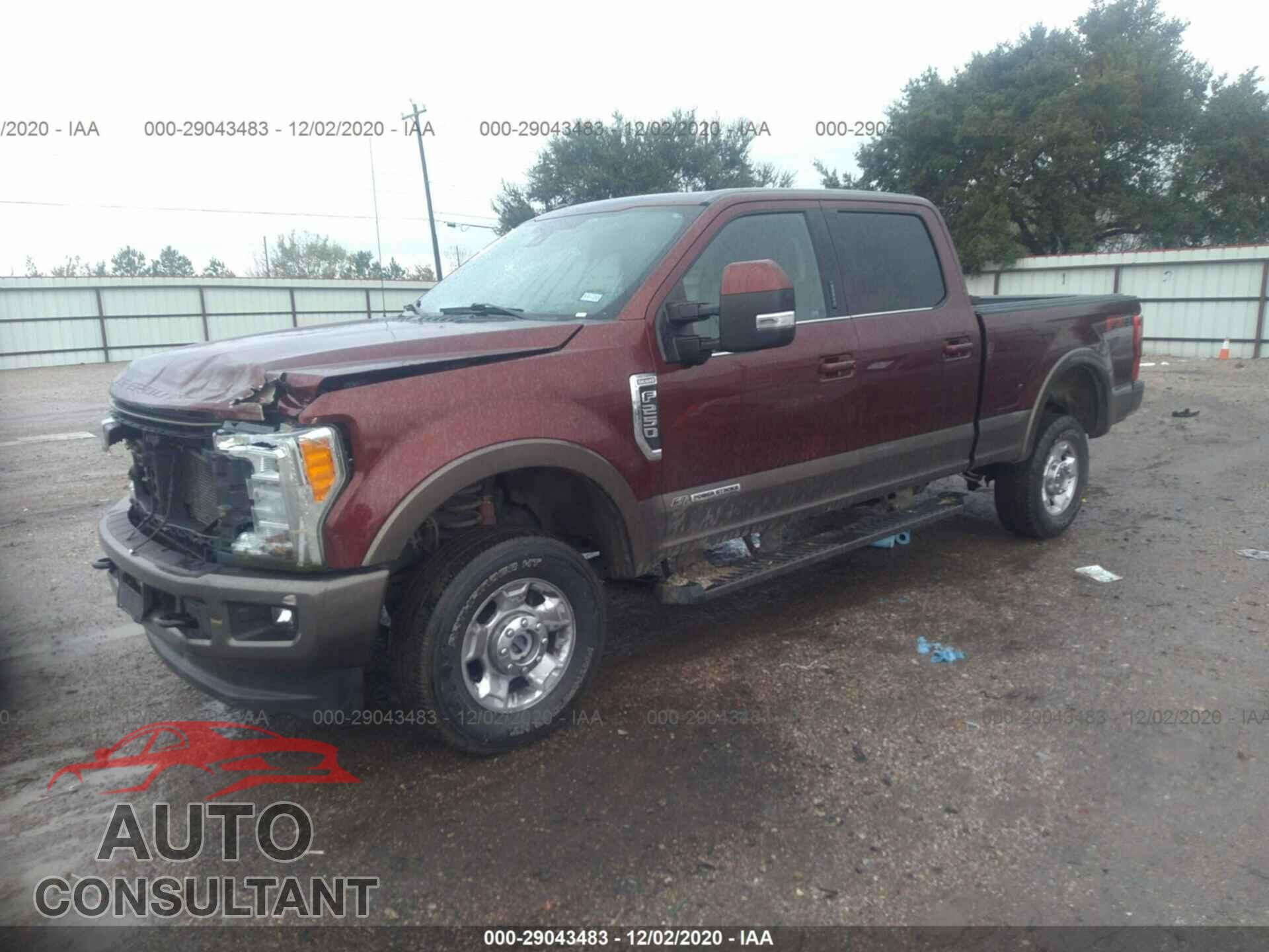 FORD SUPER DUTY F-250 SRW 2017 - 1FT7W2BT0HEE62749