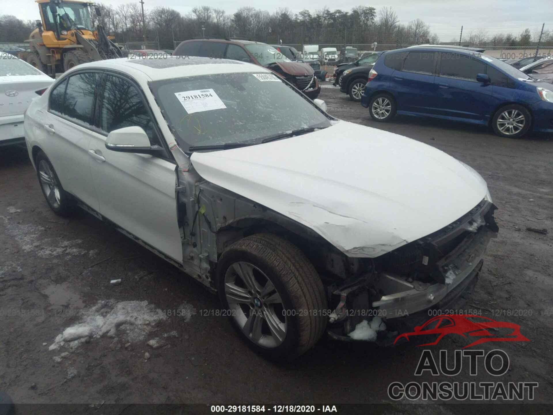 BMW 3 SERIES 2016 - WBA8E3C58GK501775