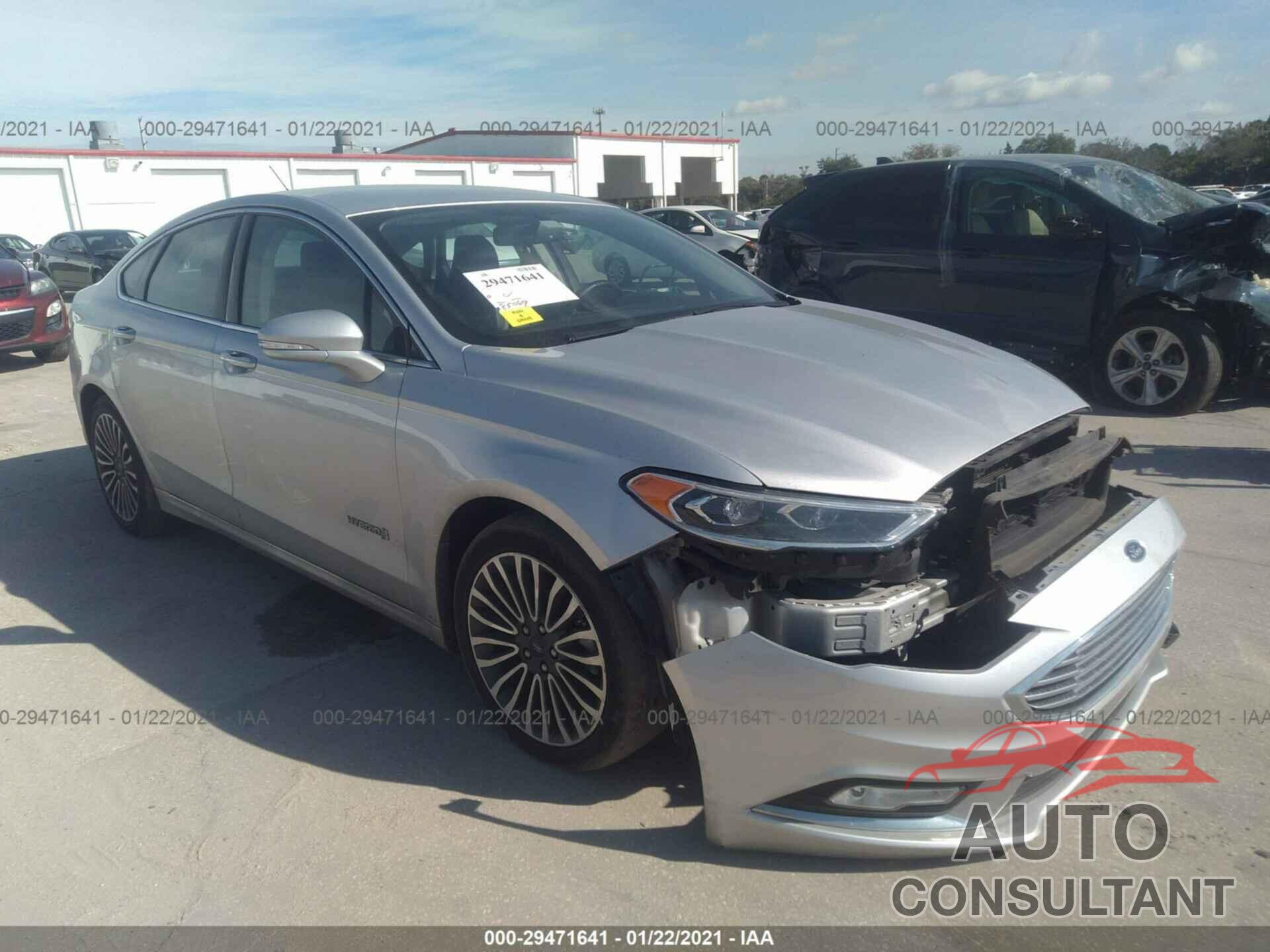 FORD FUSION HYBRID 2018 - 3FA6P0RU9JR206033