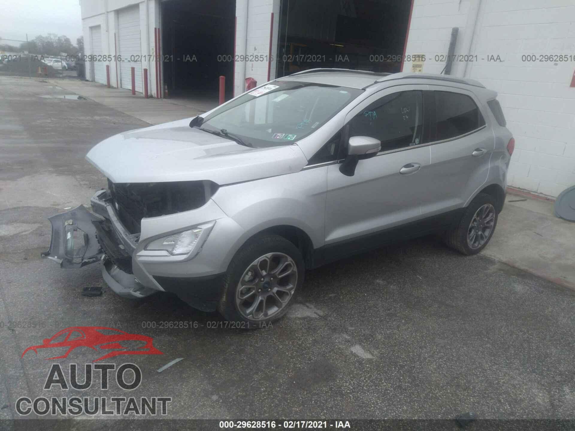 FORD ECOSPORT 2020 - MAJ6S3KL9LC358591
