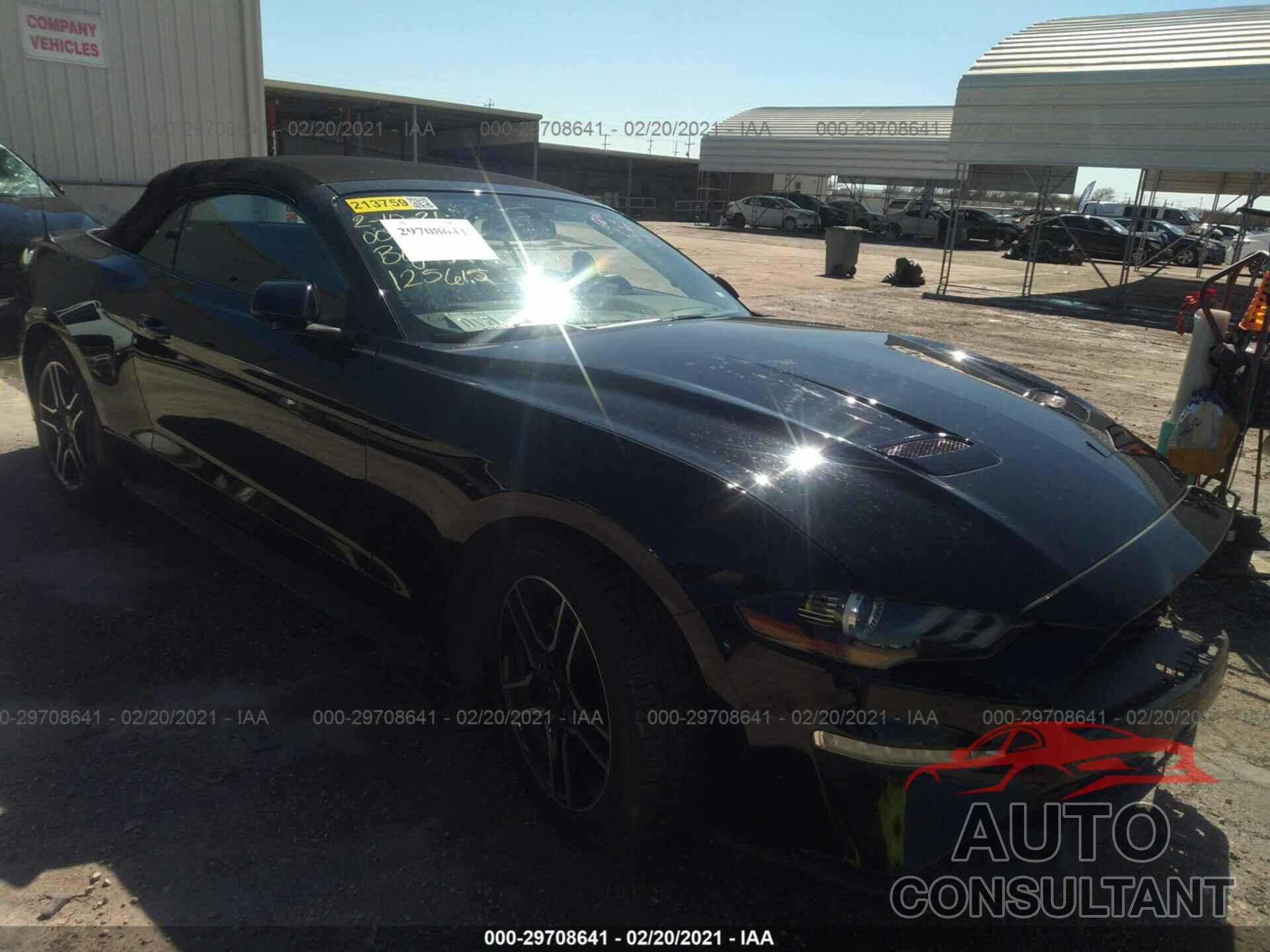 FORD MUSTANG 2020 - 1FATP8UH7L5125615