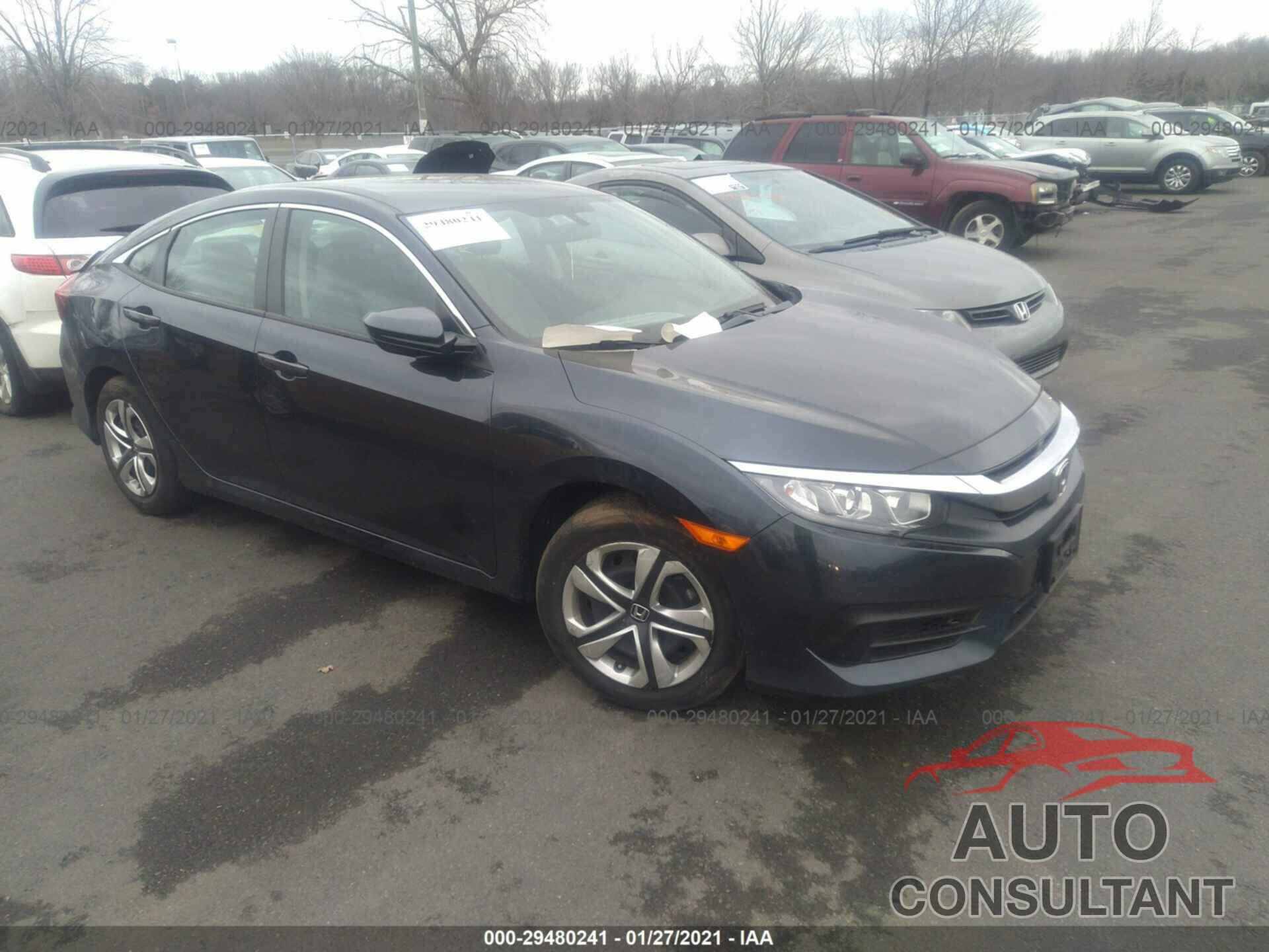 HONDA CIVIC SEDAN 2018 - 2HGFC2F53JH592198