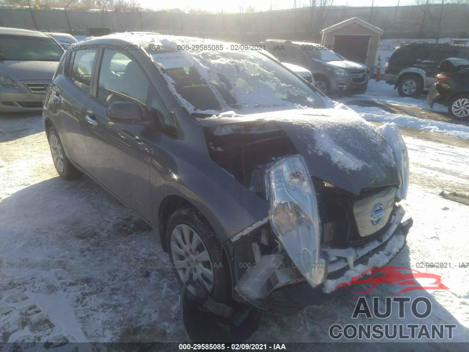 NISSAN LEAF 2017 - 1N4BZ0CP0HC306641