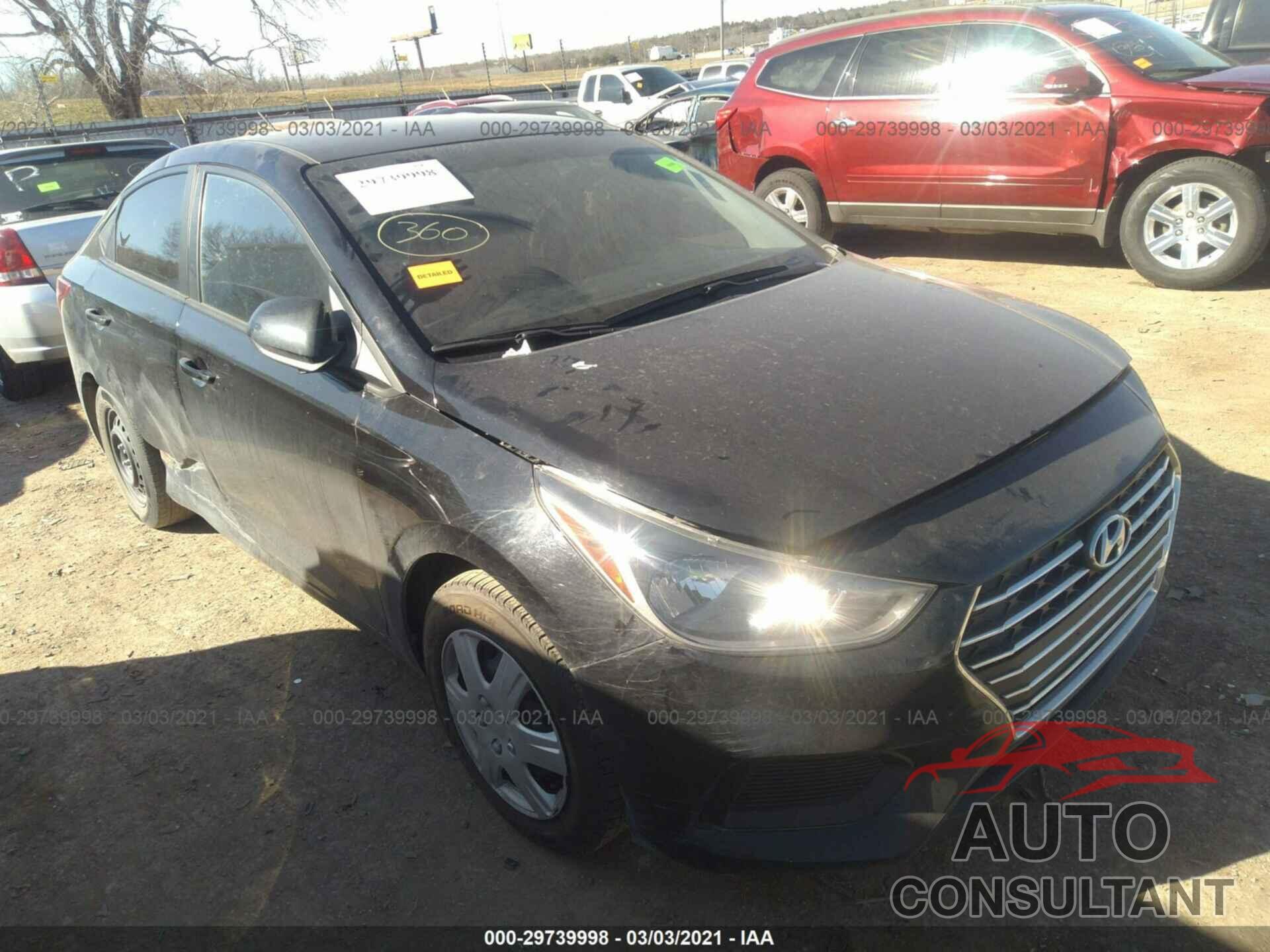 HYUNDAI ACCENT 2019 - 3KPC24A30KE062953