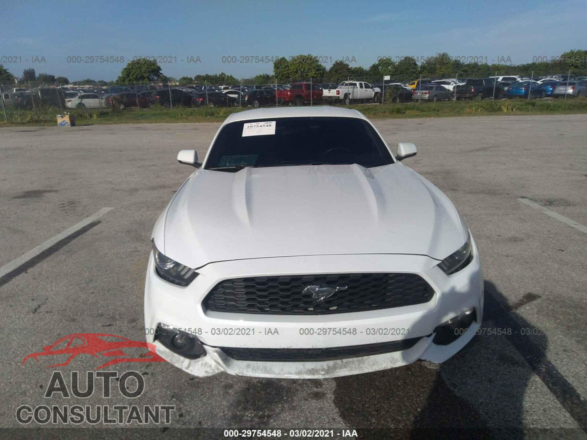 FORD MUSTANG 2017 - 1FA6P8TH1H5278917