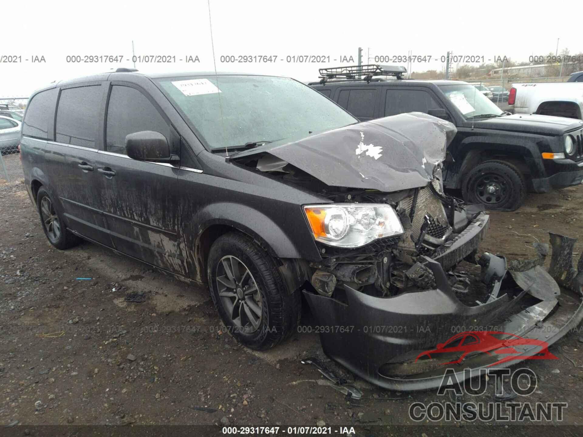DODGE GRAND CARAVAN 2017 - 2C4RDGCG9HR603754