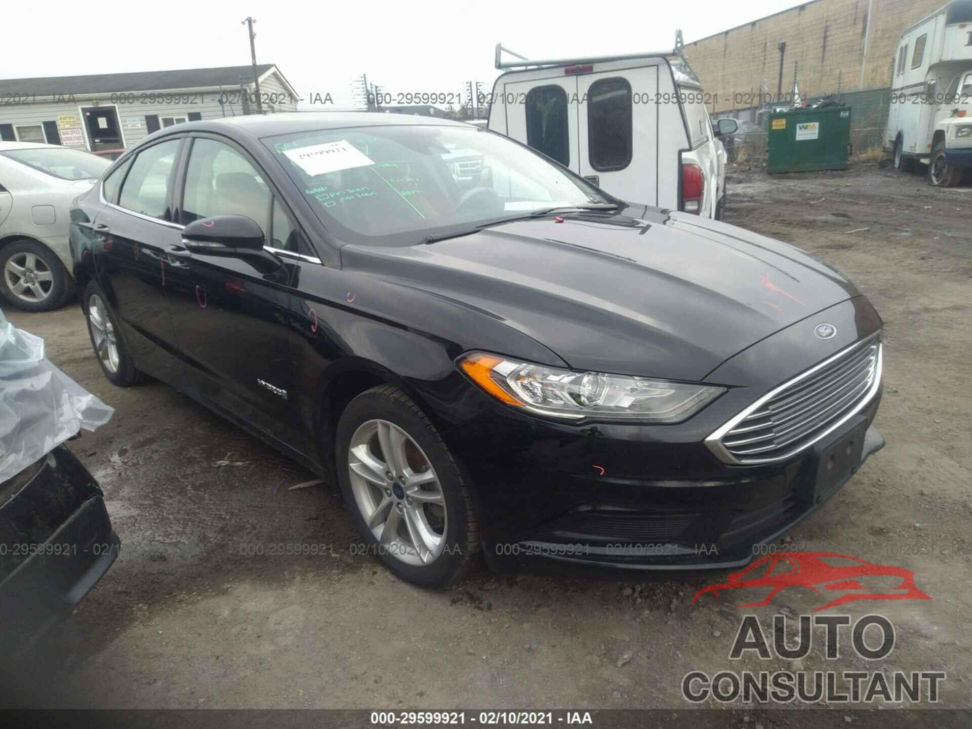 FORD FUSION HYBRID 2018 - 3FA6P0LU3JR221085