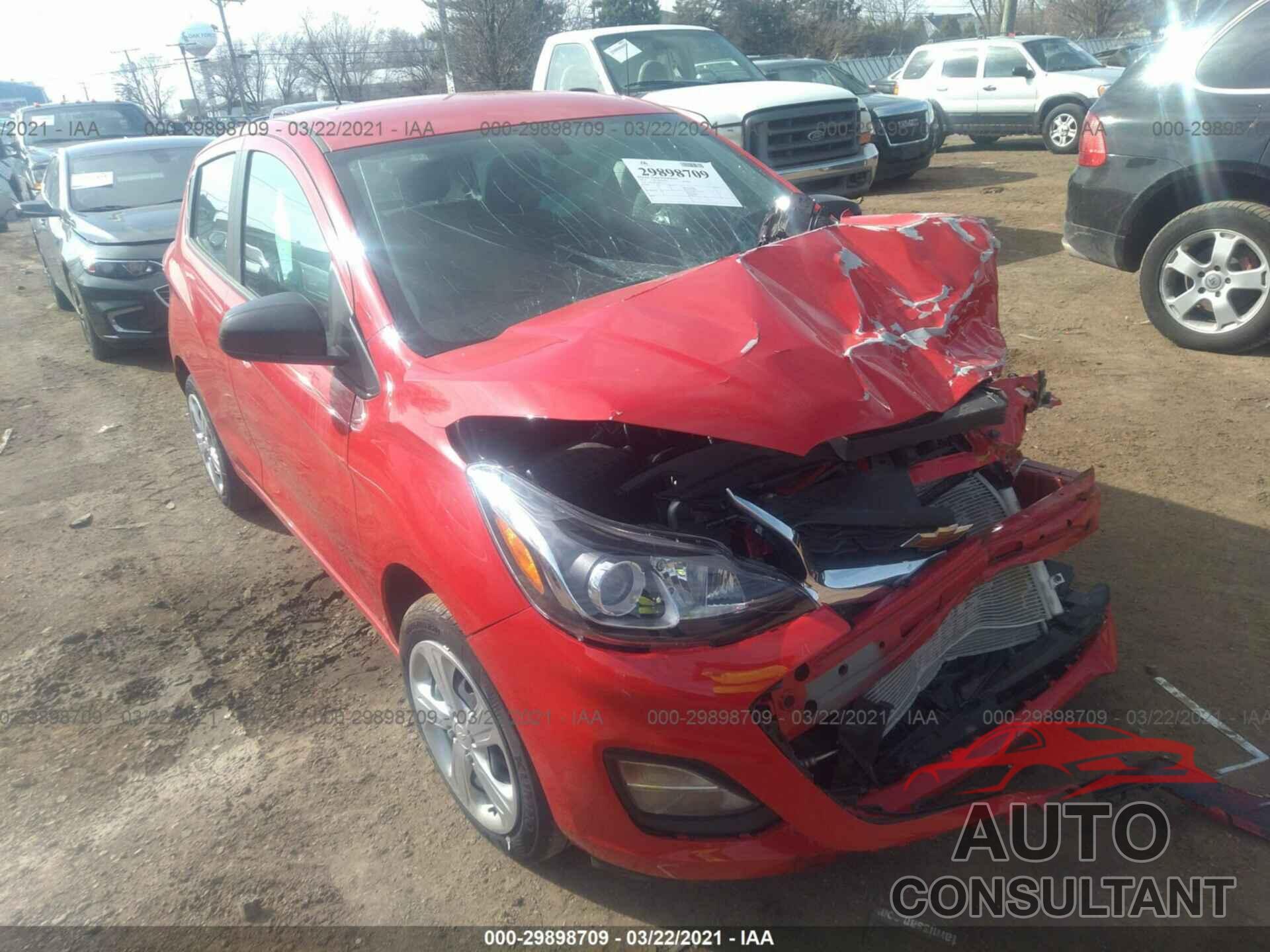 CHEVROLET SPARK 2021 - KL8CB6SA0MC713512