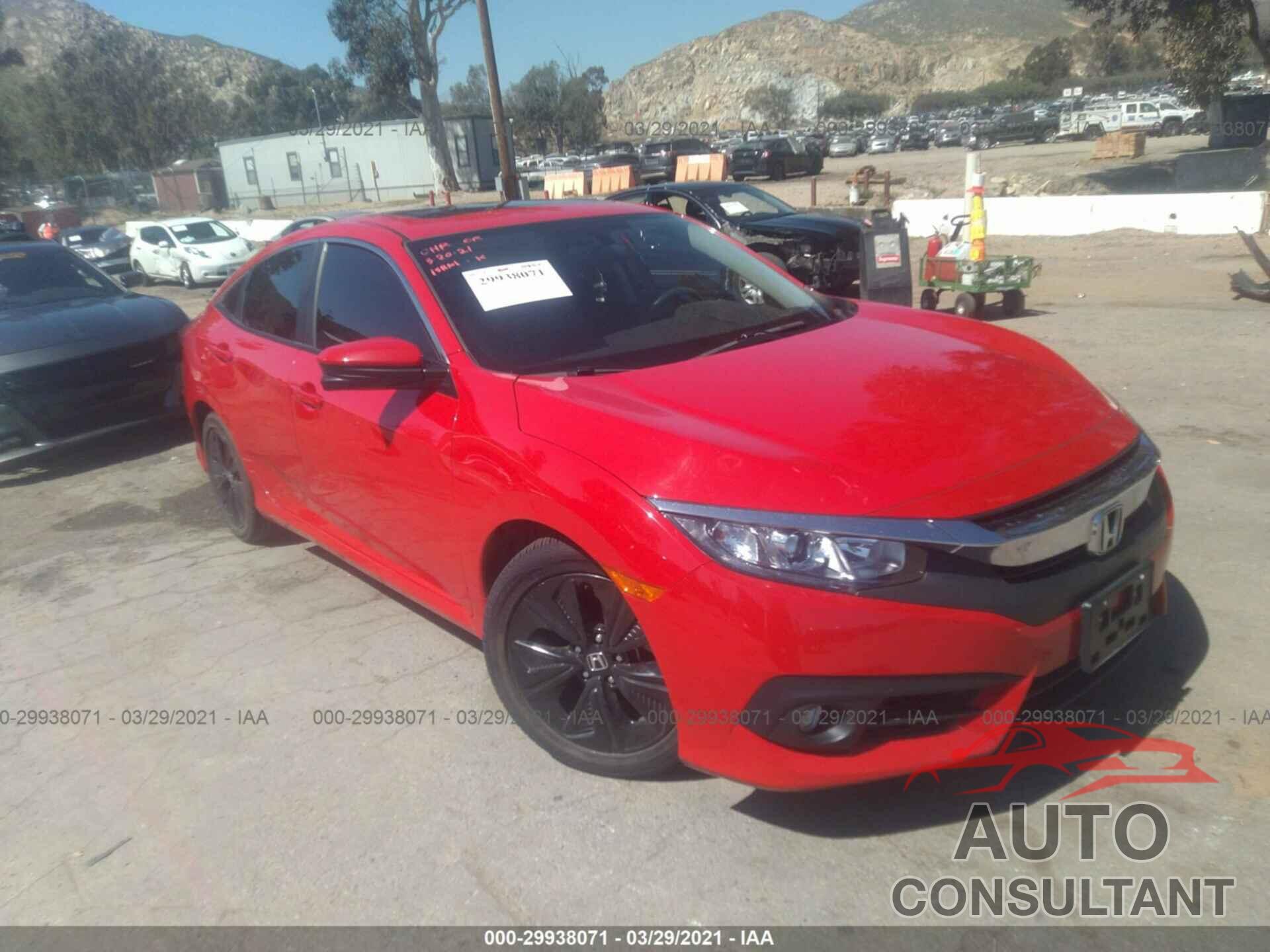 HONDA CIVIC SEDAN 2018 - JHMFC1F35JX041126