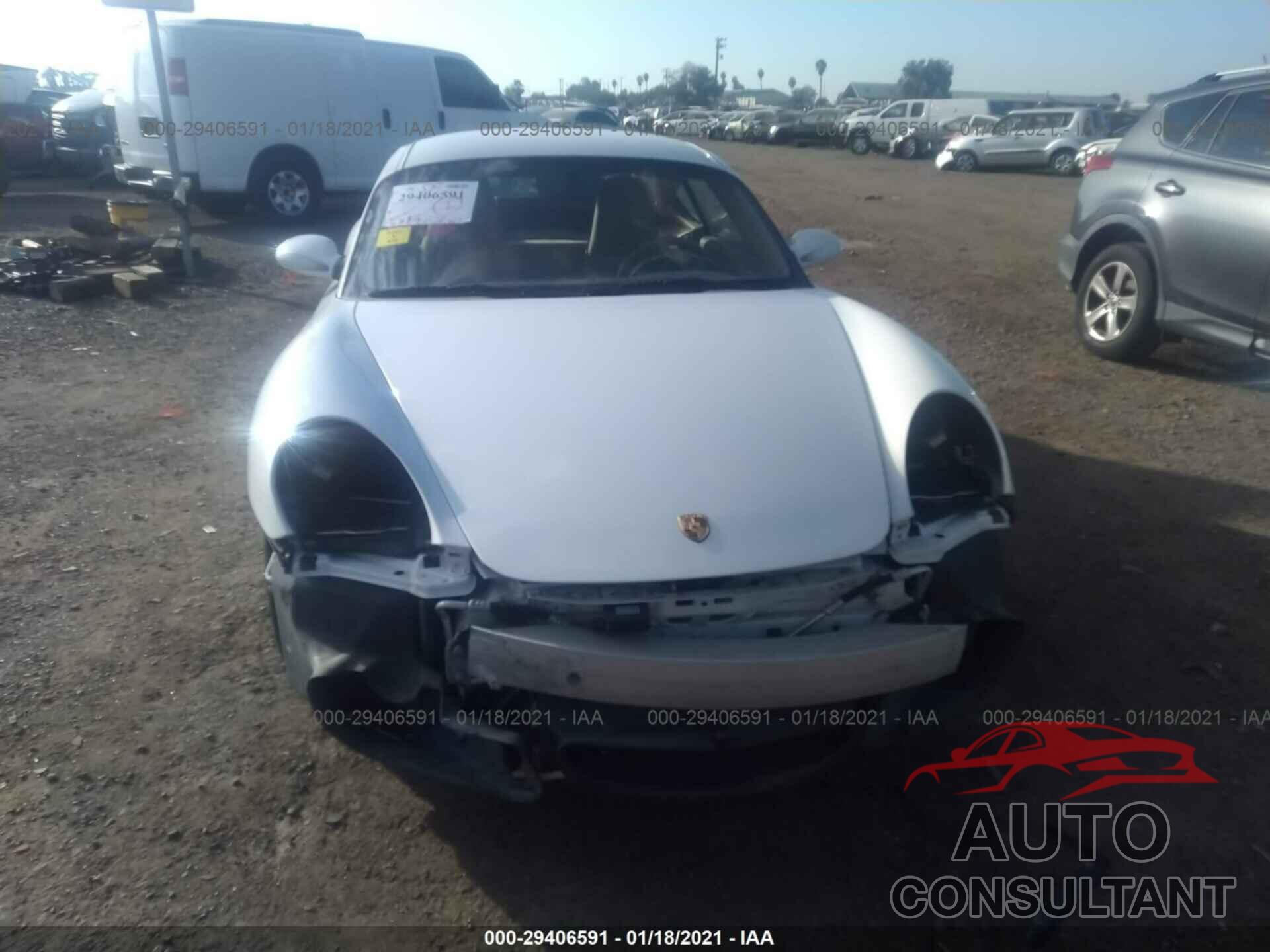 PORSCHE CAYMAN 2008 - WP0AB29848U782326