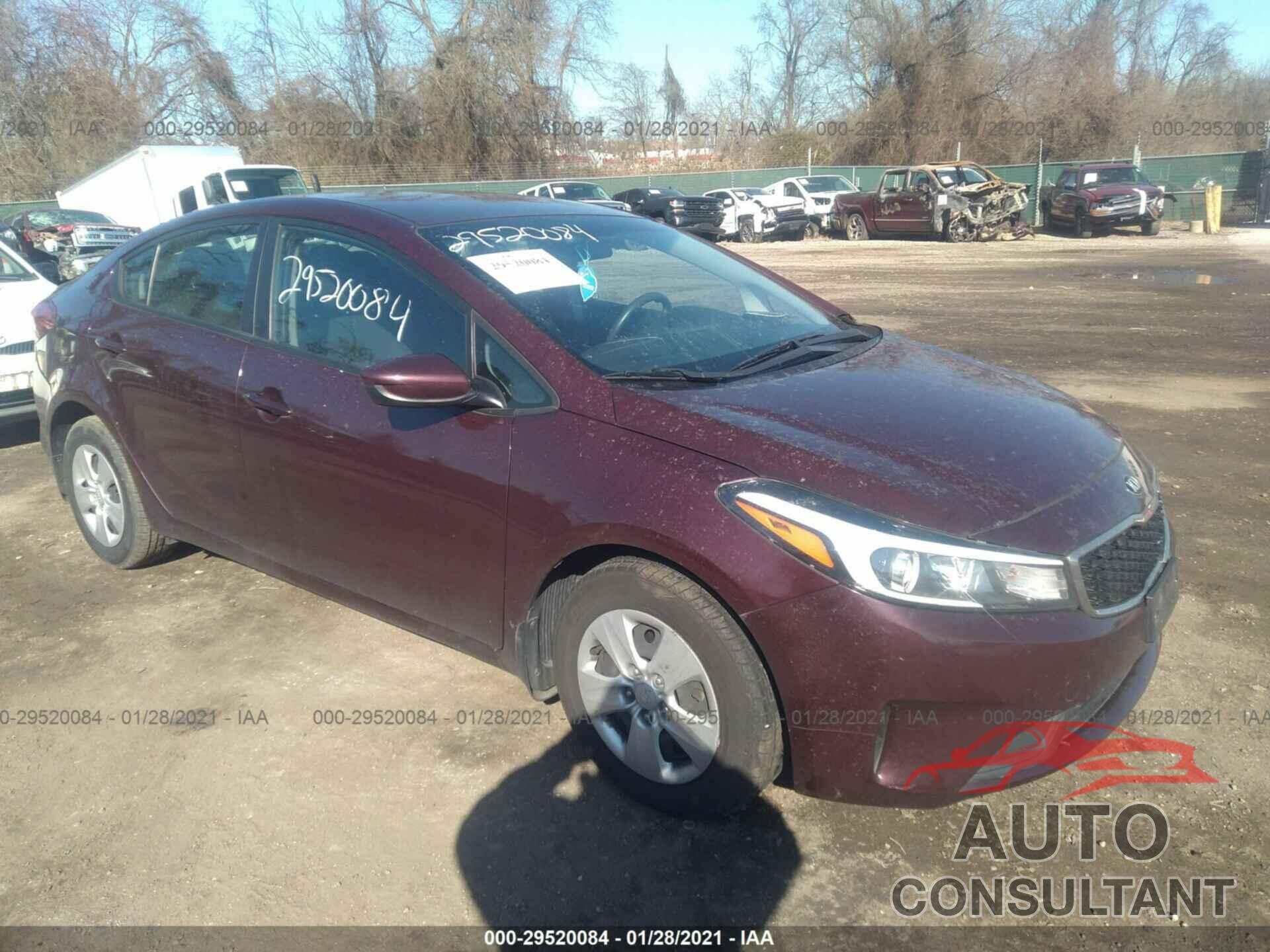 KIA FORTE 2017 - 3KPFK4A76HE145893