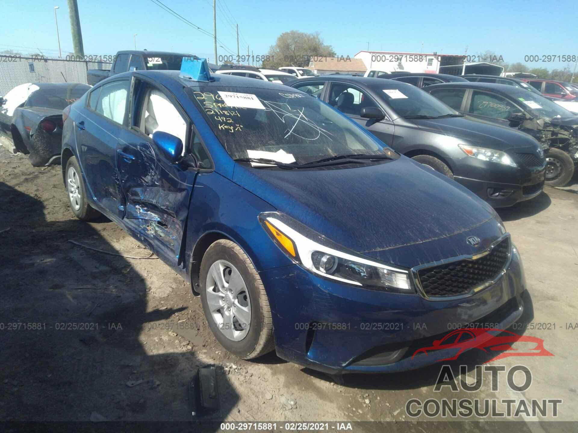 KIA FORTE 2018 - 3KPFK4A76JE259074