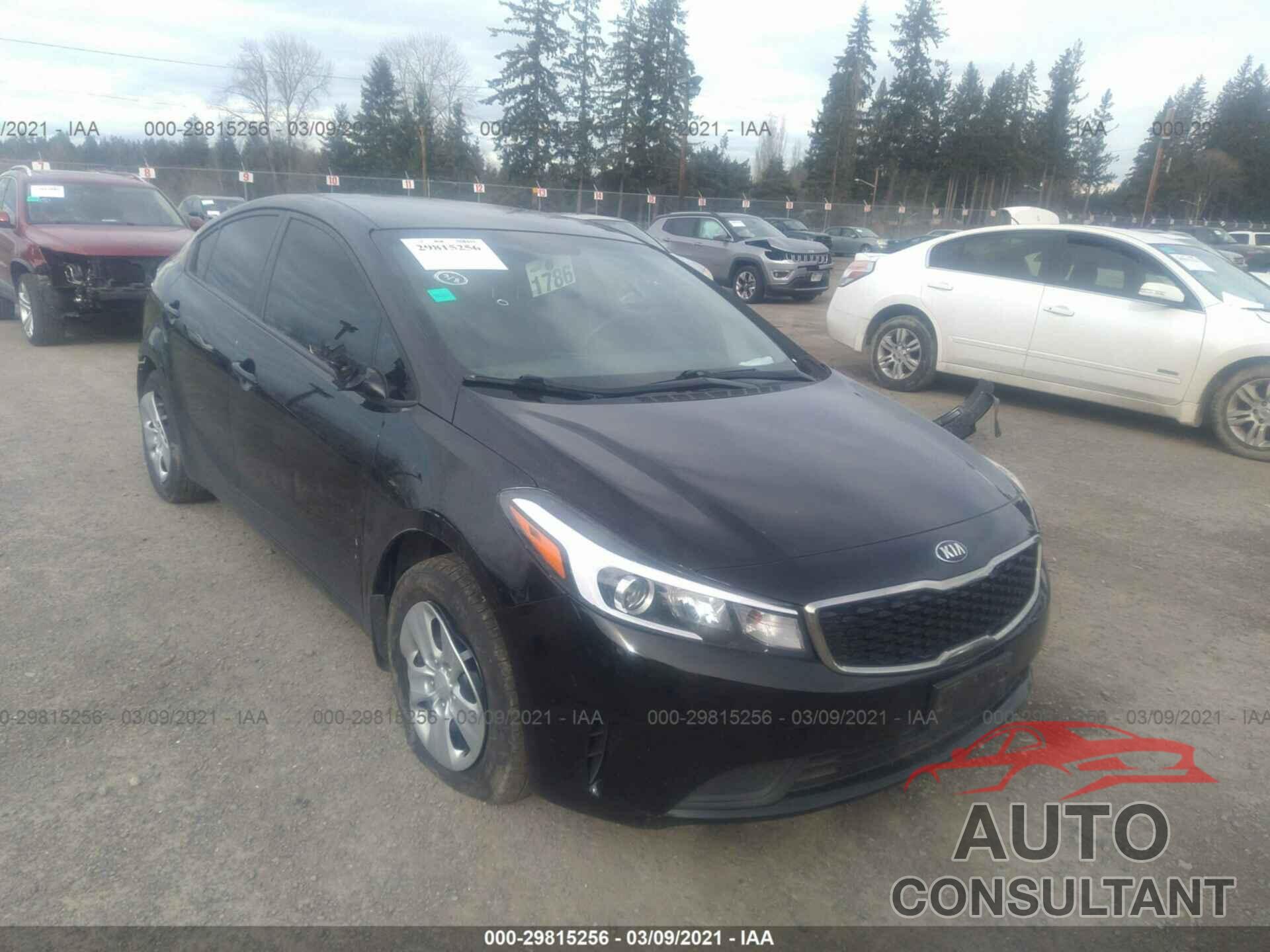KIA FORTE 2017 - 3KPFK4A7XHE038653