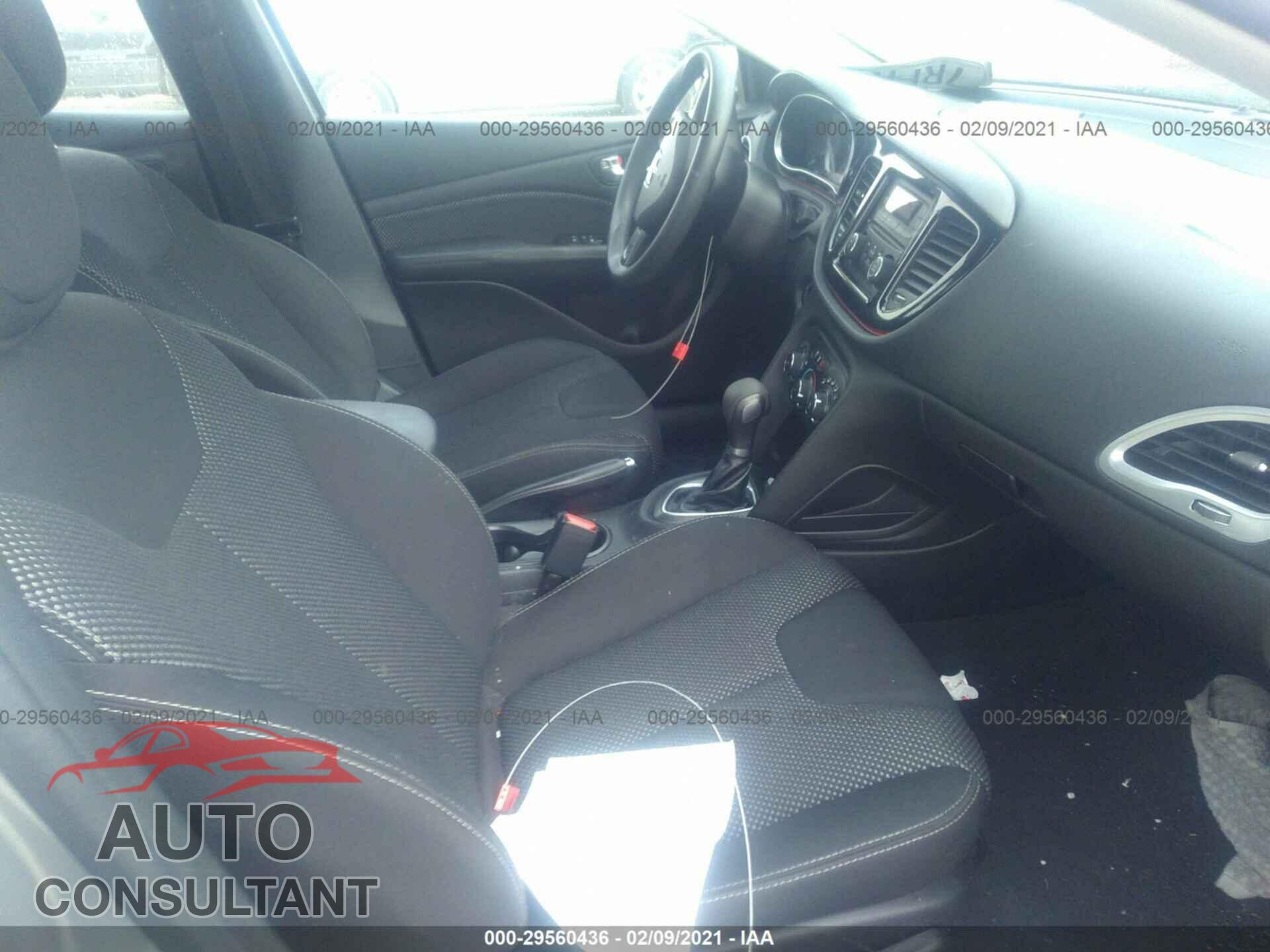 DODGE DART 2016 - 1C3CDFBB2GD668084