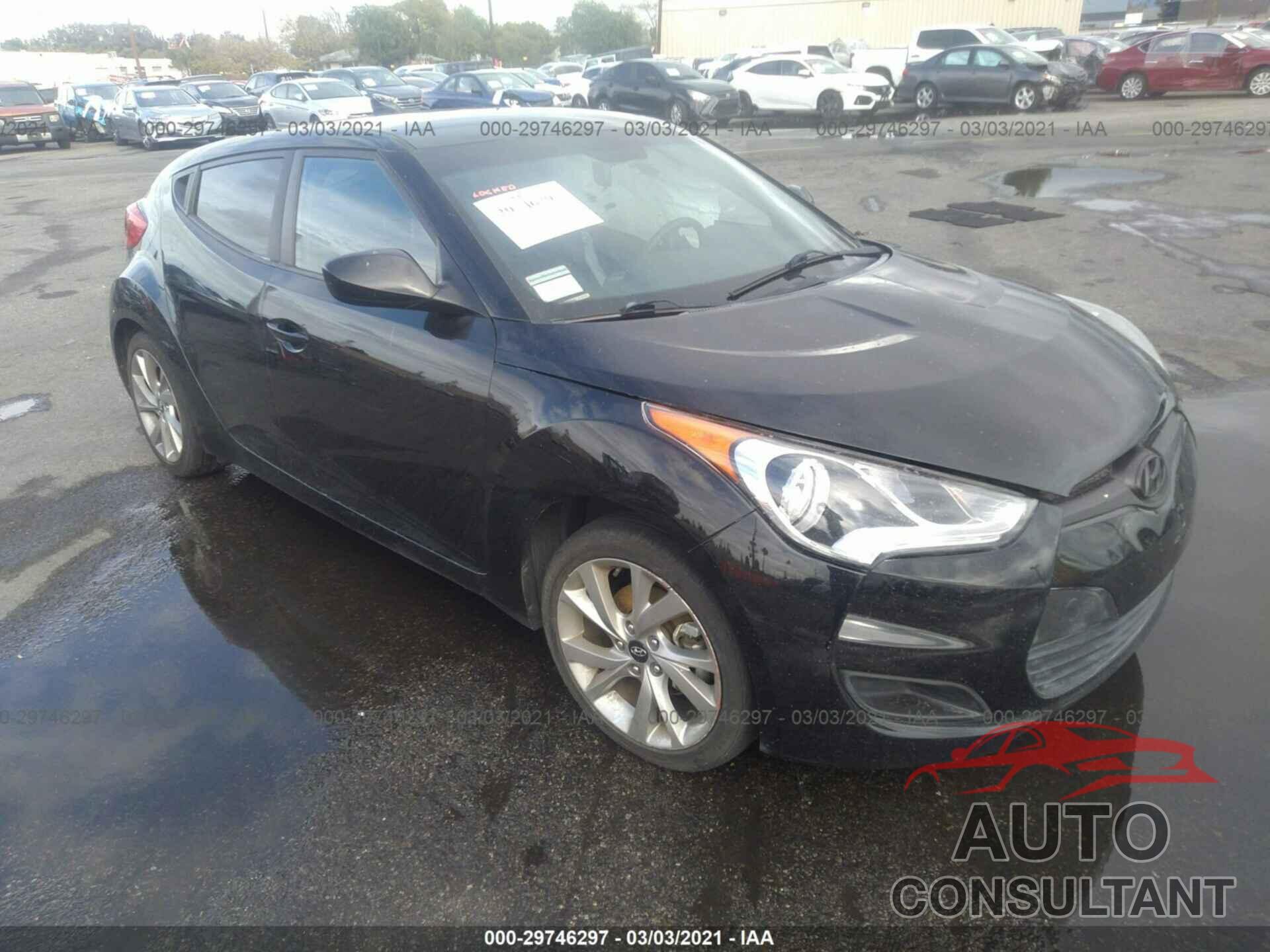 HYUNDAI VELOSTER 2016 - KMHTC6ADXGU287175