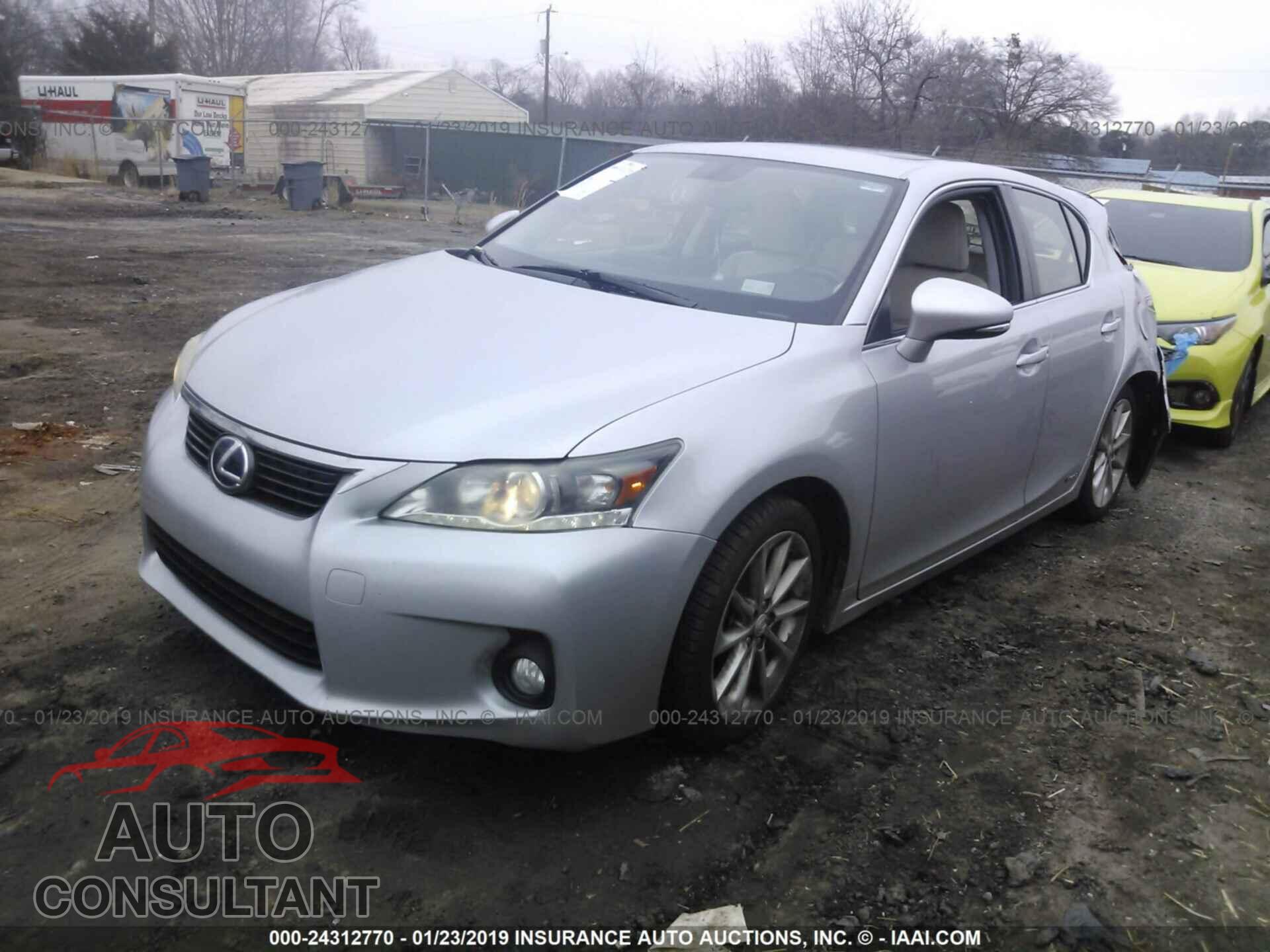 LEXUS CT 2012 - JTHKD5BH1C2076296