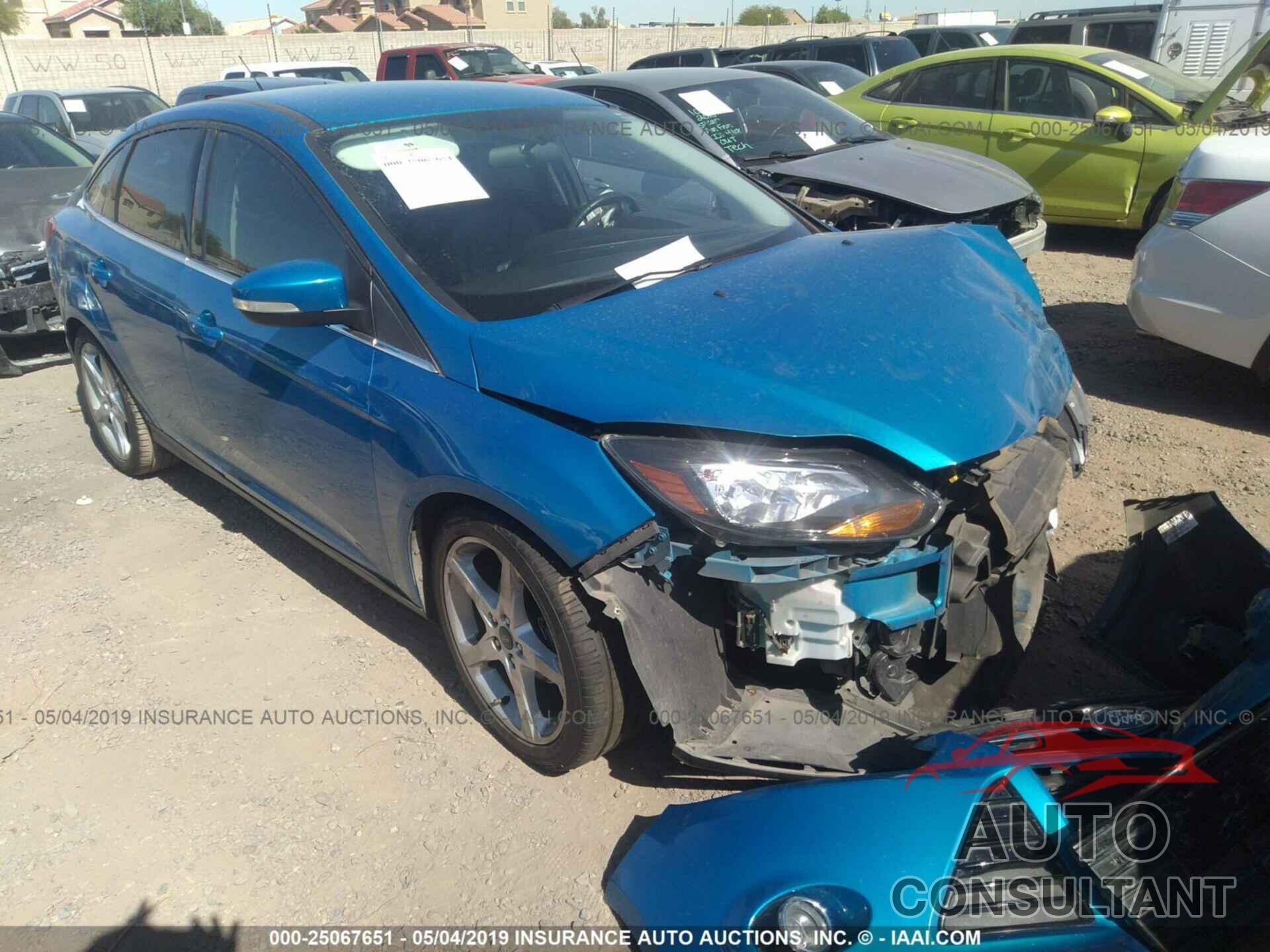 FORD FOCUS 2014 - 1FADP3J21EL341479