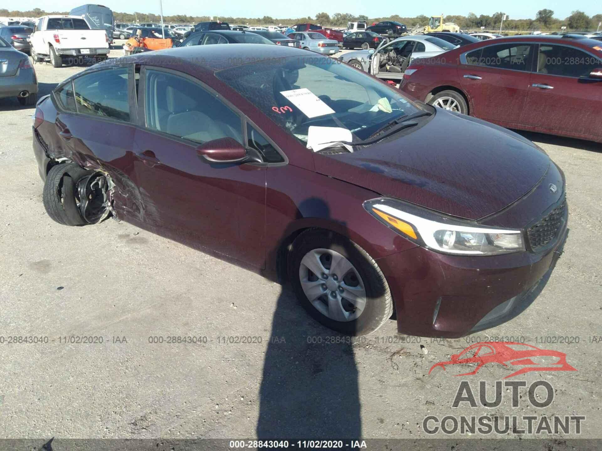 KIA FORTE 2018 - 3KPFL4A77JE164908