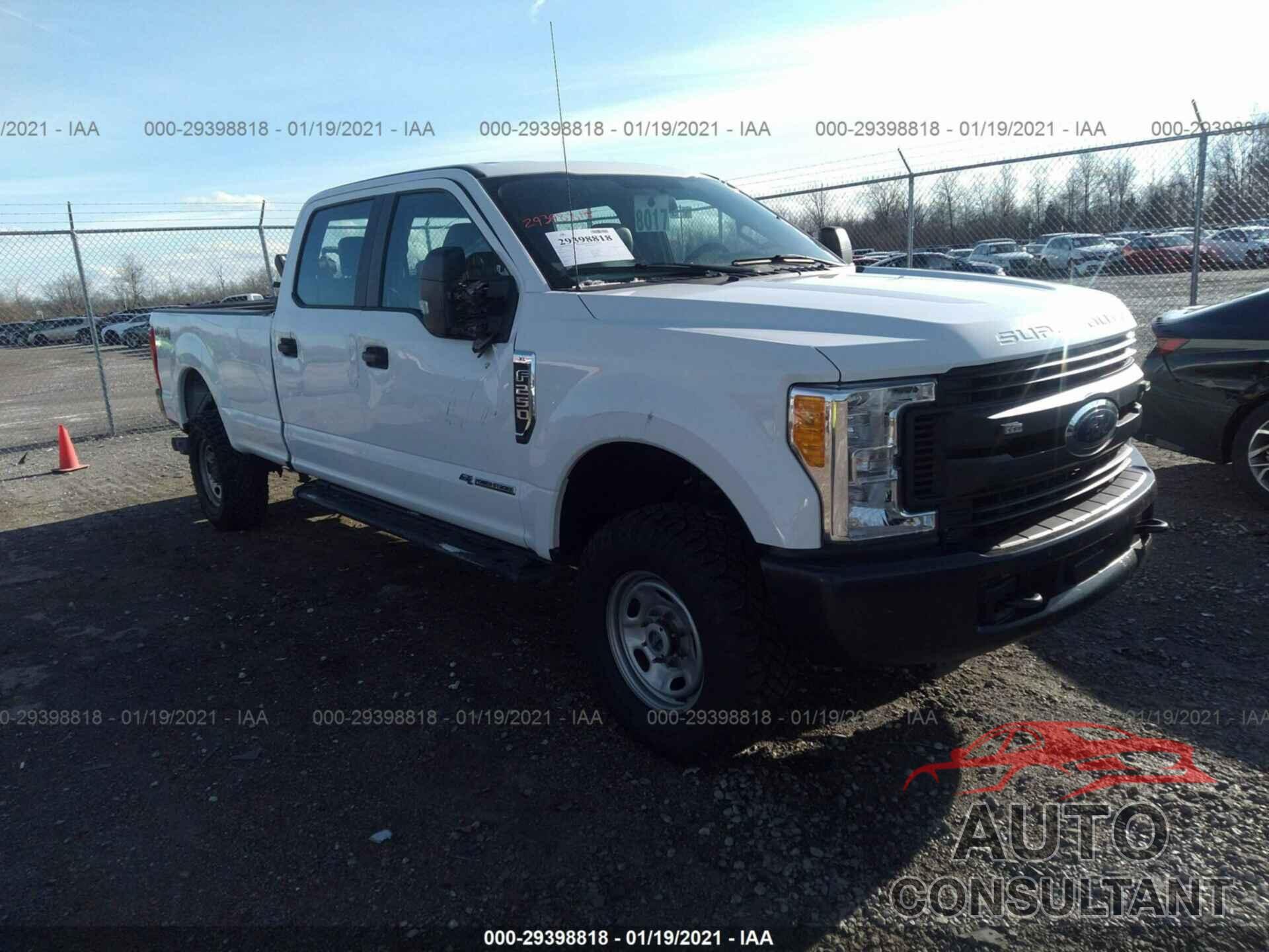 FORD SUPER DUTY F-250 SRW 2017 - 1FT7W2BT9HEE06230