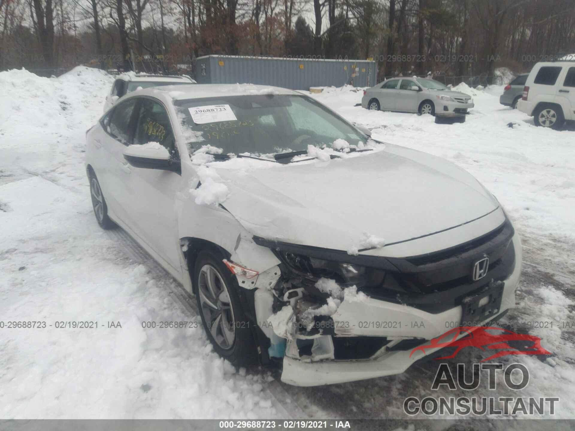 HONDA CIVIC SEDAN 2019 - 2HGFC2F68KH533027