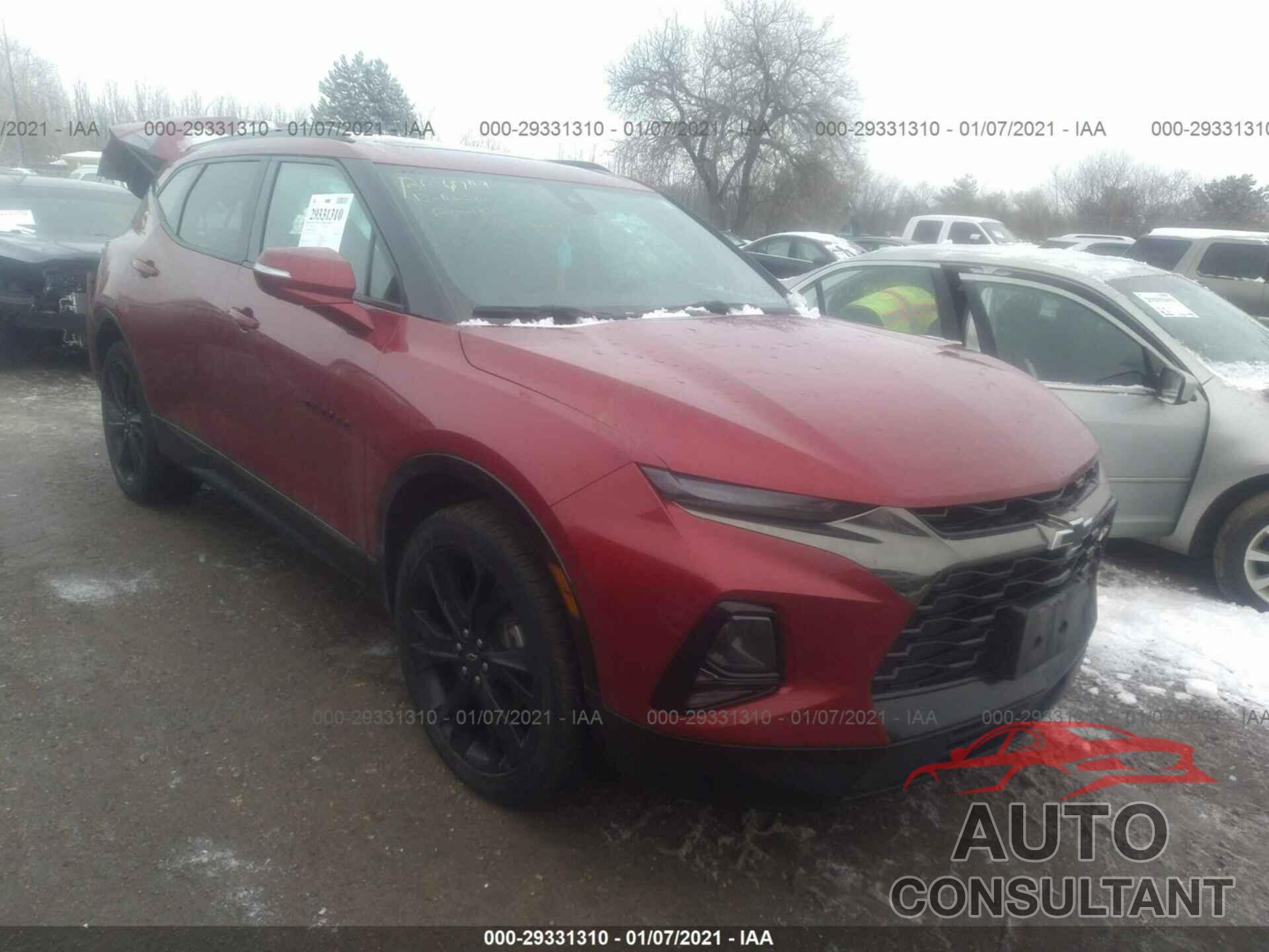 CHEVROLET BLAZER 2019 - 3GNKBERS4KS590145