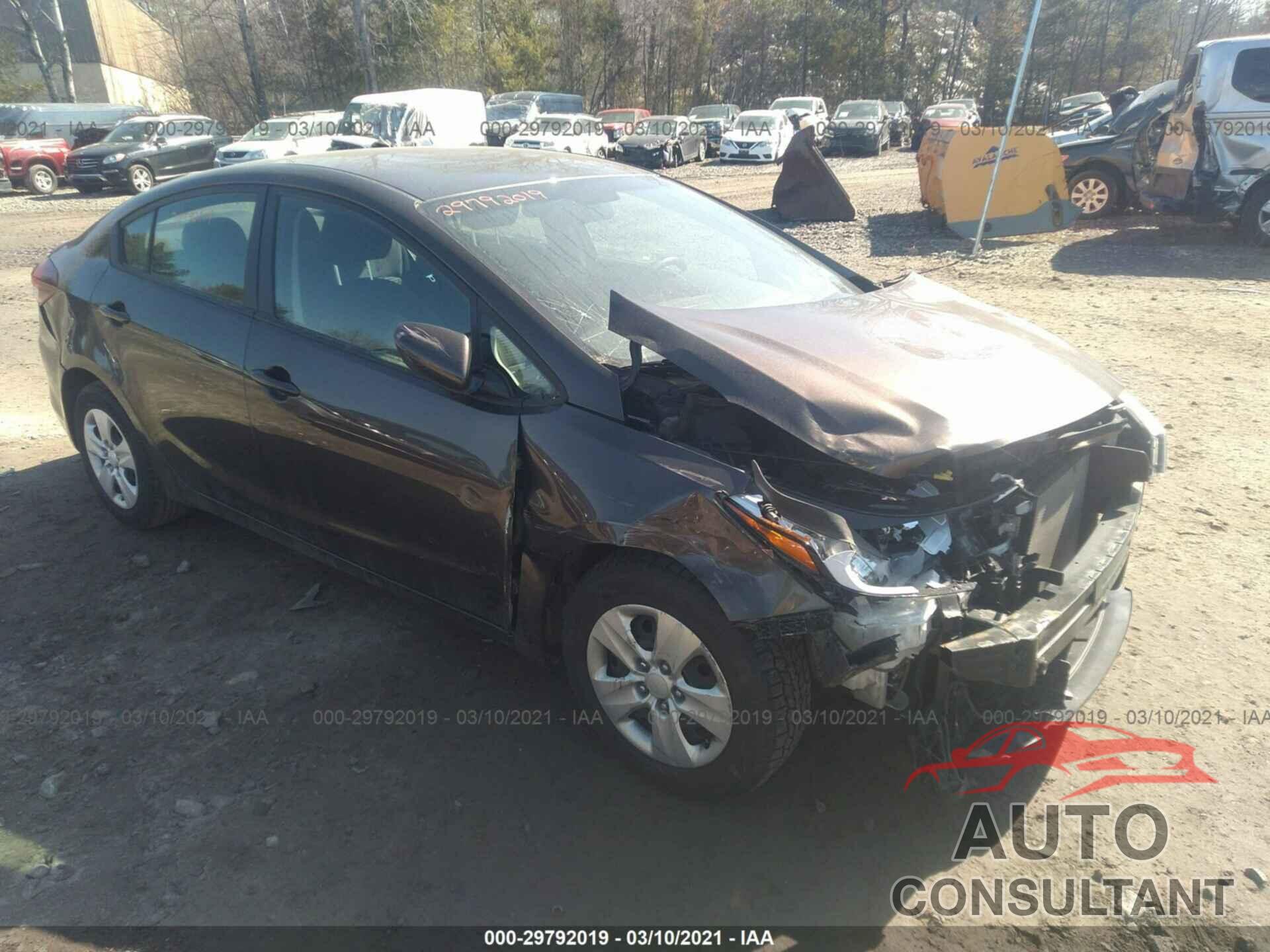 KIA FORTE 2017 - 3KPFL4A71HE158094
