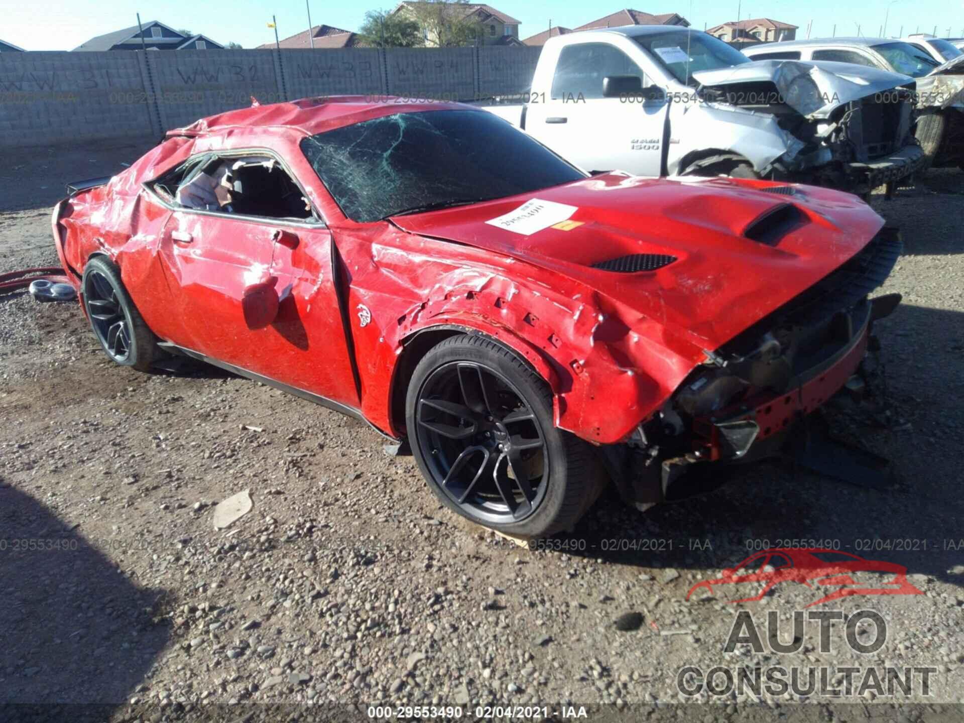 DODGE CHALLENGER 2018 - 2C3CDZC95JH121351