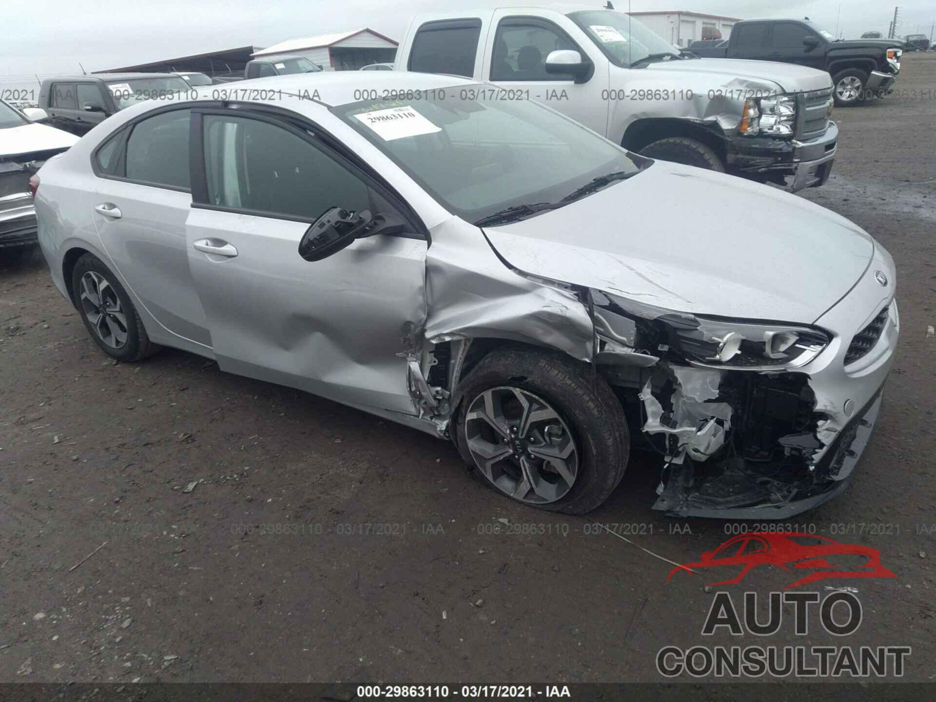 KIA FORTE 2020 - 3KPF24ADXLE156636