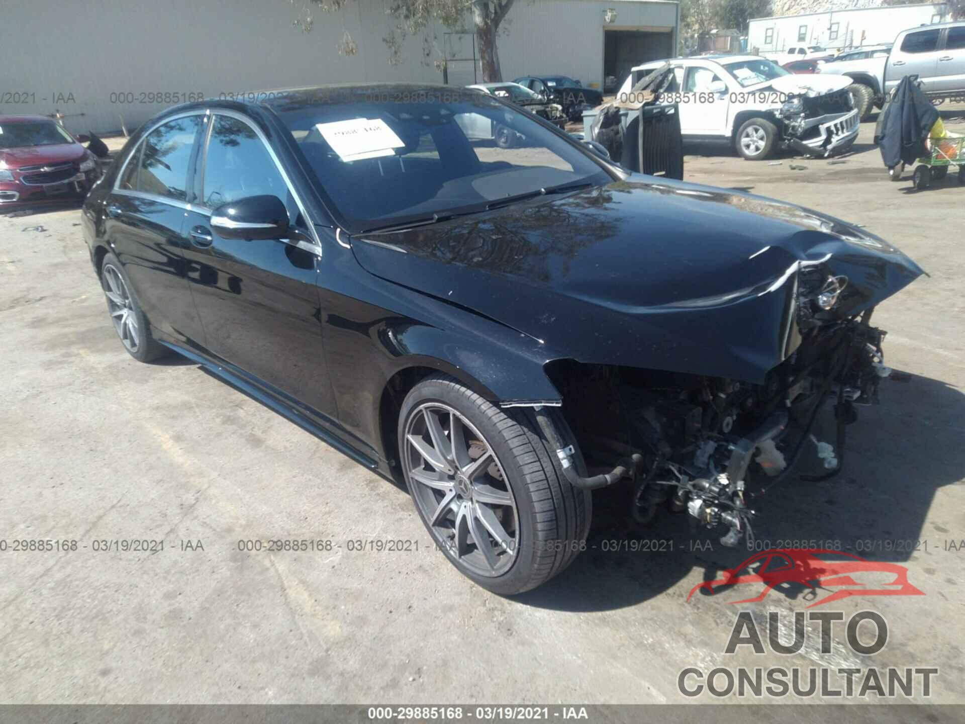 MERCEDES-BENZ S-CLASS 2018 - WDDUG8DB9JA412751