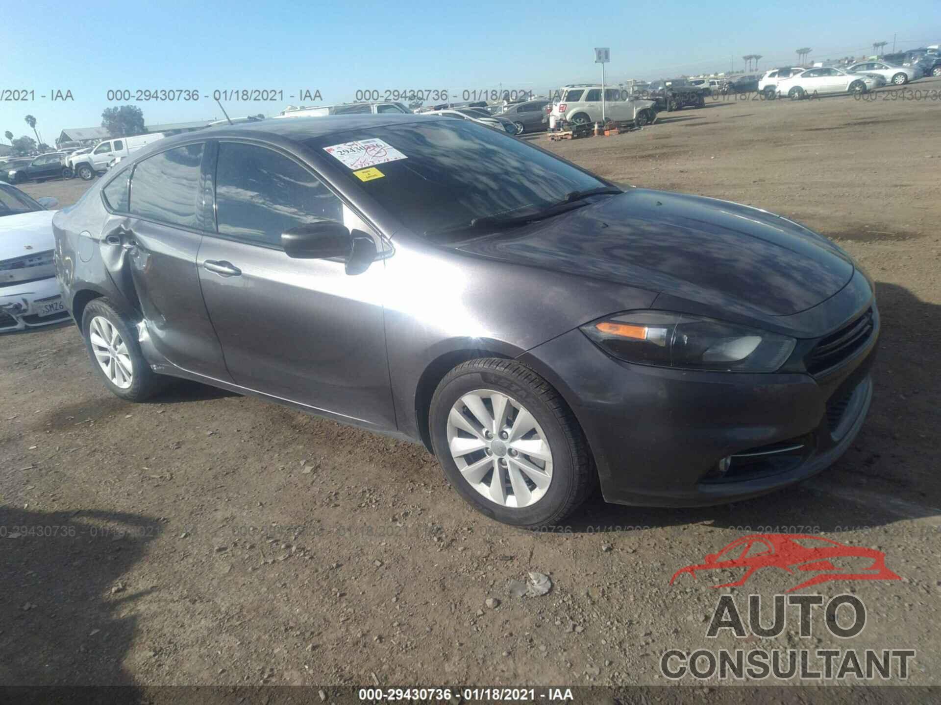 DODGE DART 2016 - 1C3CDFBBXGD531166