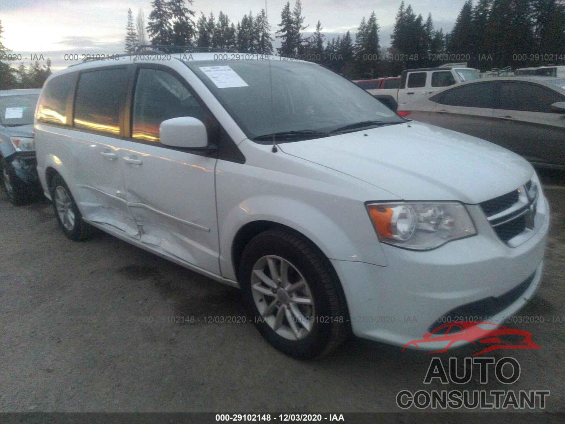 DODGE GRAND CARAVAN 2016 - 2C4RDGCG2GR327531