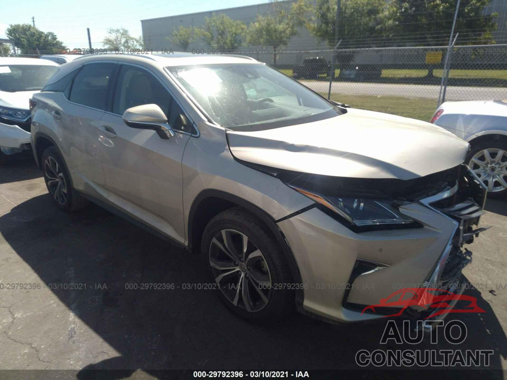 LEXUS RX 350 2016 - 2T2BZMCA6GC040346