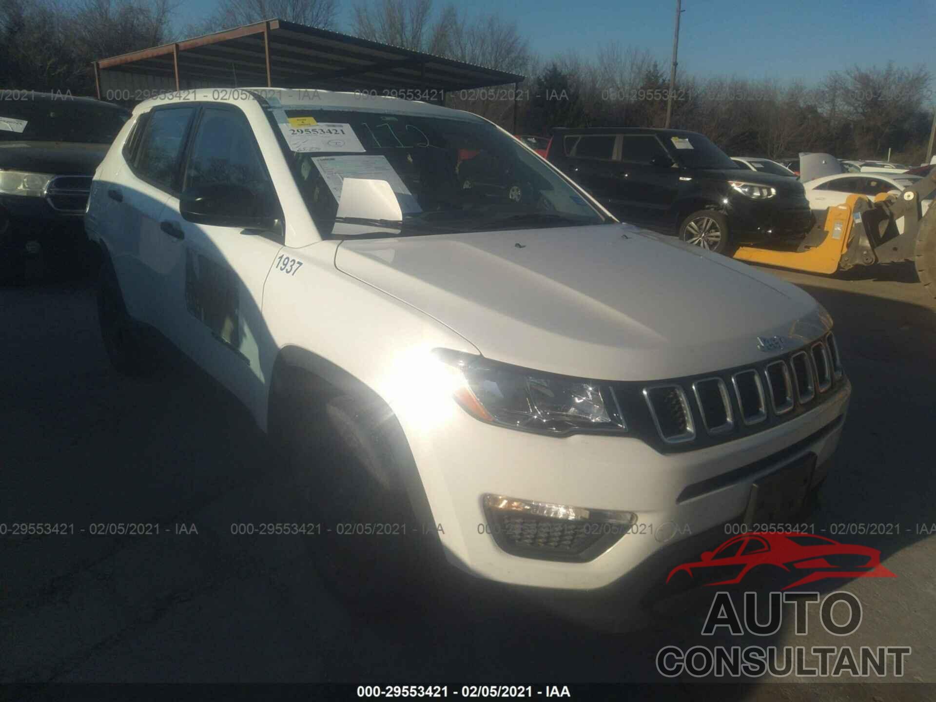 JEEP COMPASS 2017 - 3C4NJCAB7HT661091