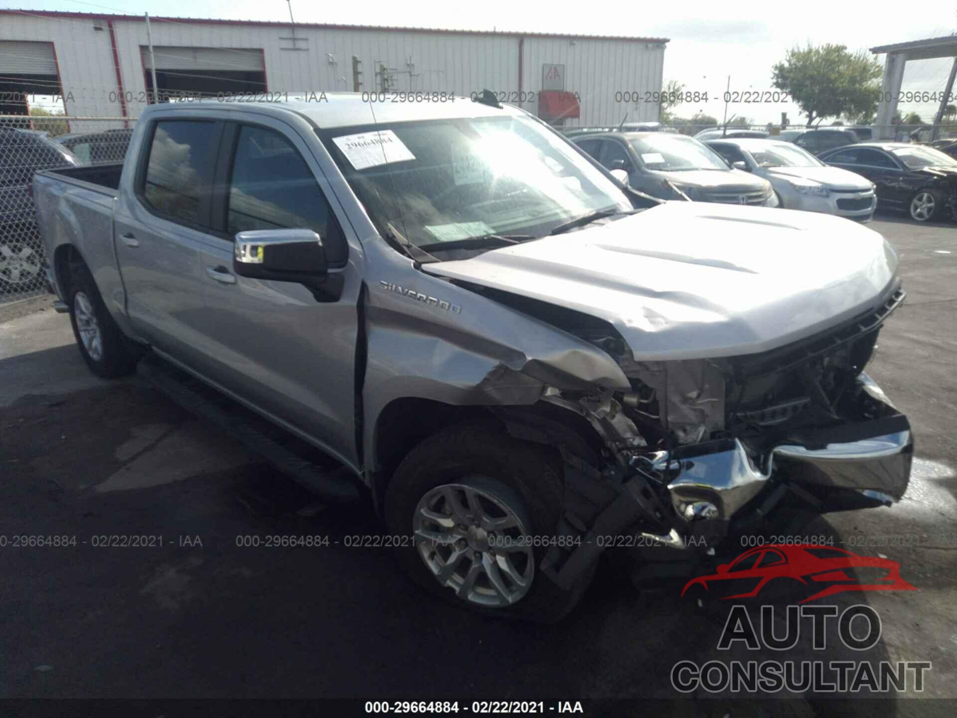 CHEVROLET SILVERADO 1500 2020 - 1GCPWCED9LZ122382