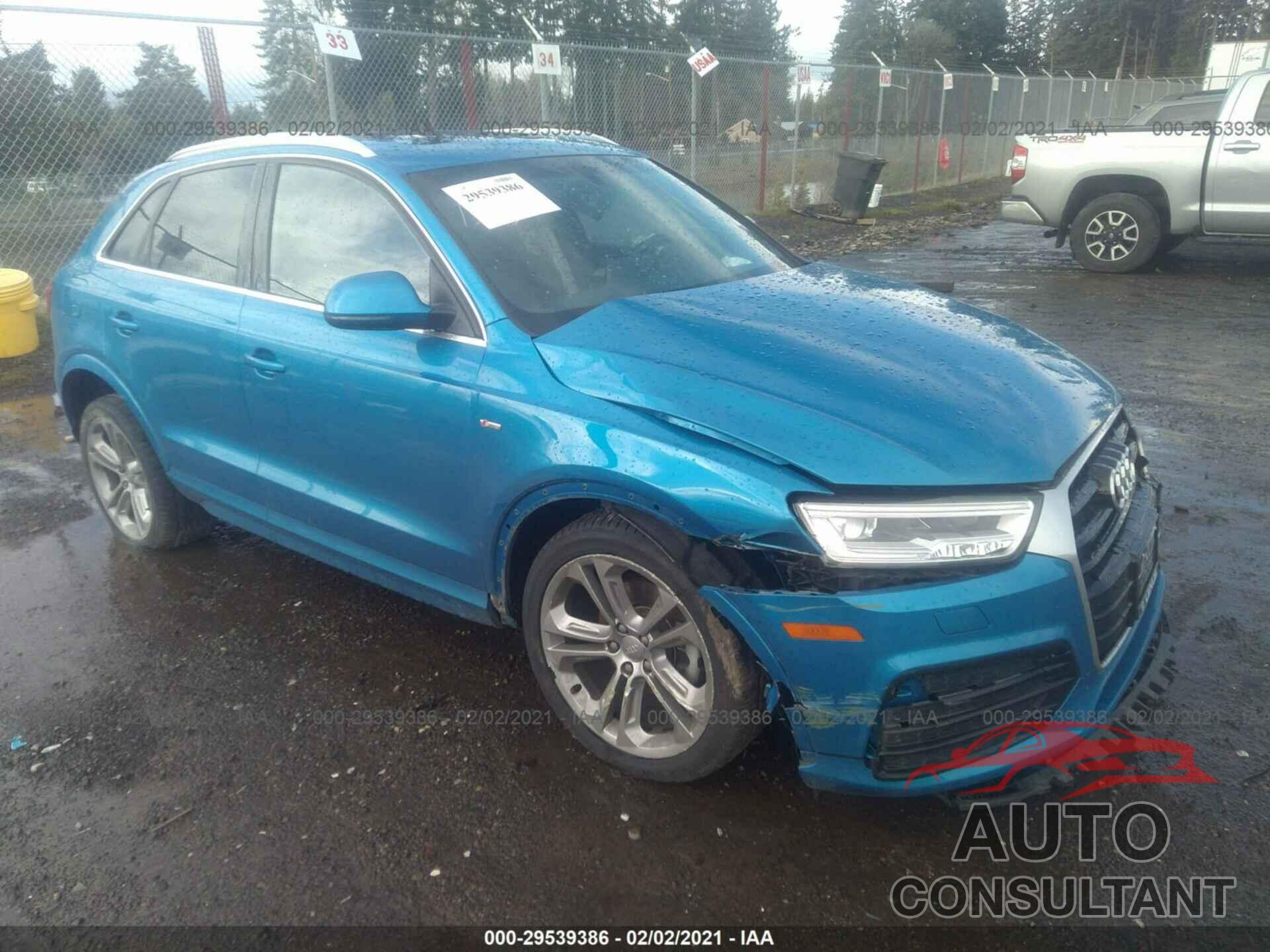 AUDI Q3 2016 - WA1GFCFS8GR016504