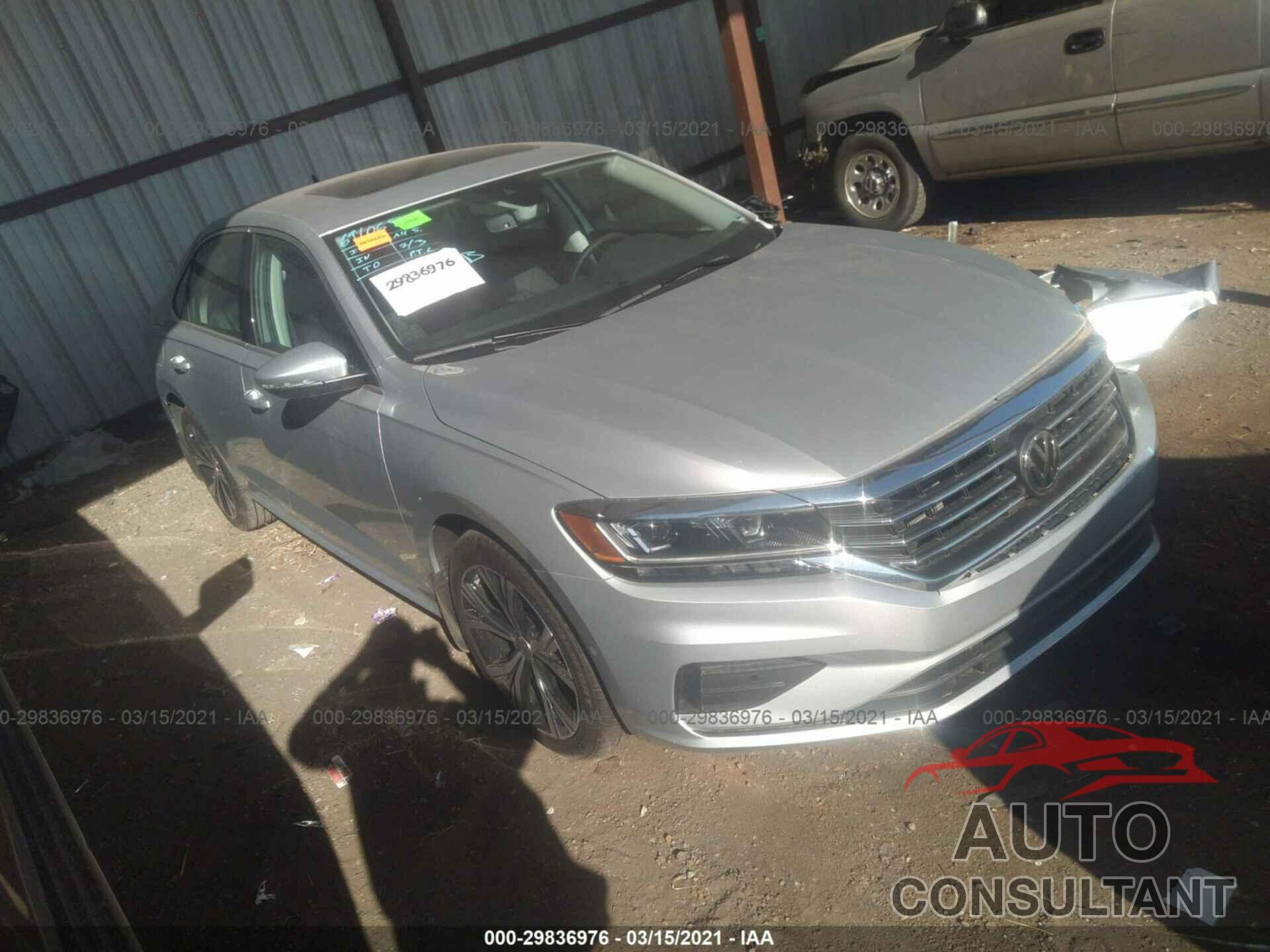 VOLKSWAGEN PASSAT 2020 - 1VWCA7A32LC026353