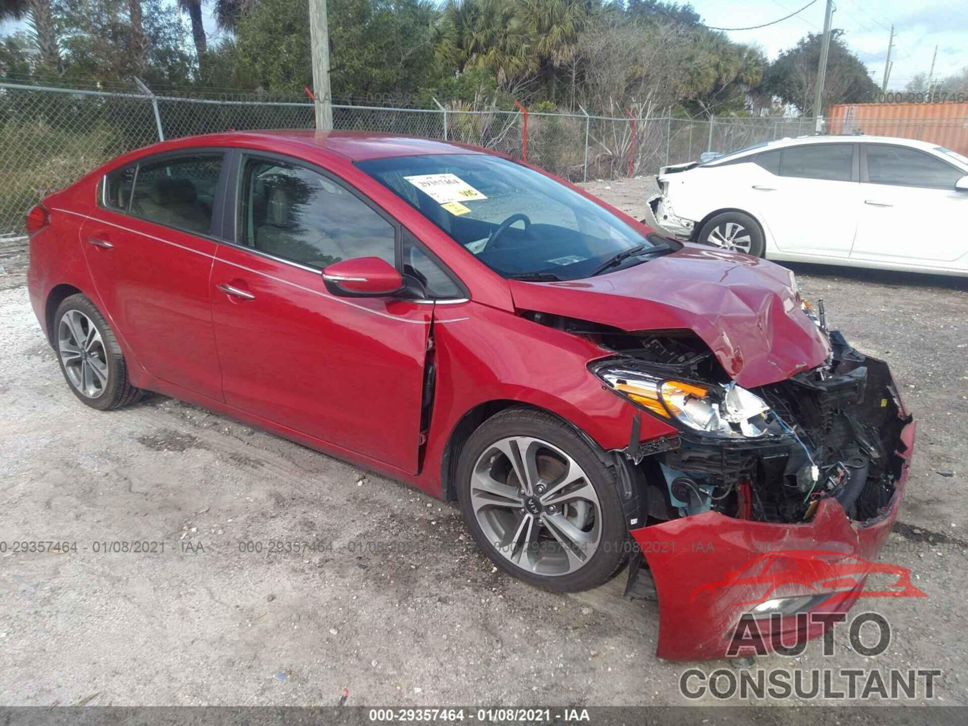 KIA FORTE 2016 - KNAFX4A81G5526777