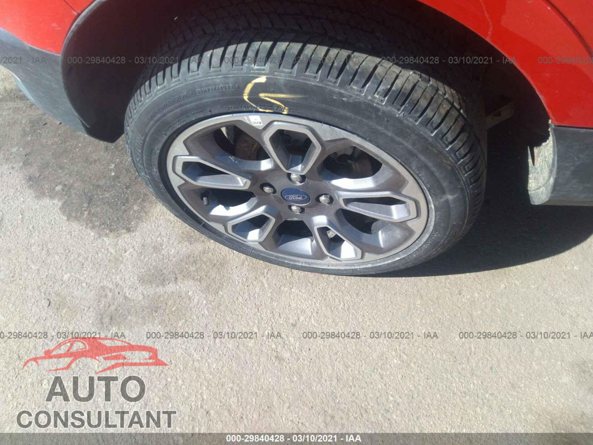 FORD ECOSPORT 2020 - MAJ6S3KL6LC367667
