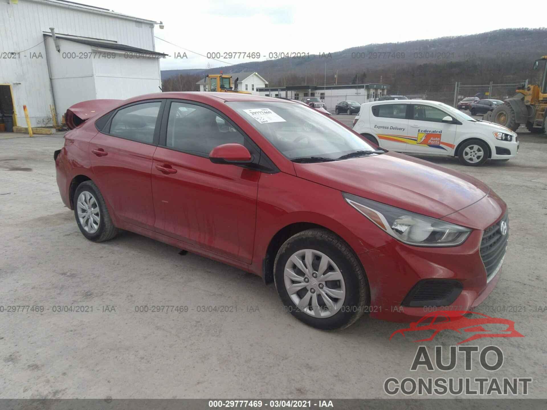 HYUNDAI ACCENT 2018 - 3KPC24A35JE034192